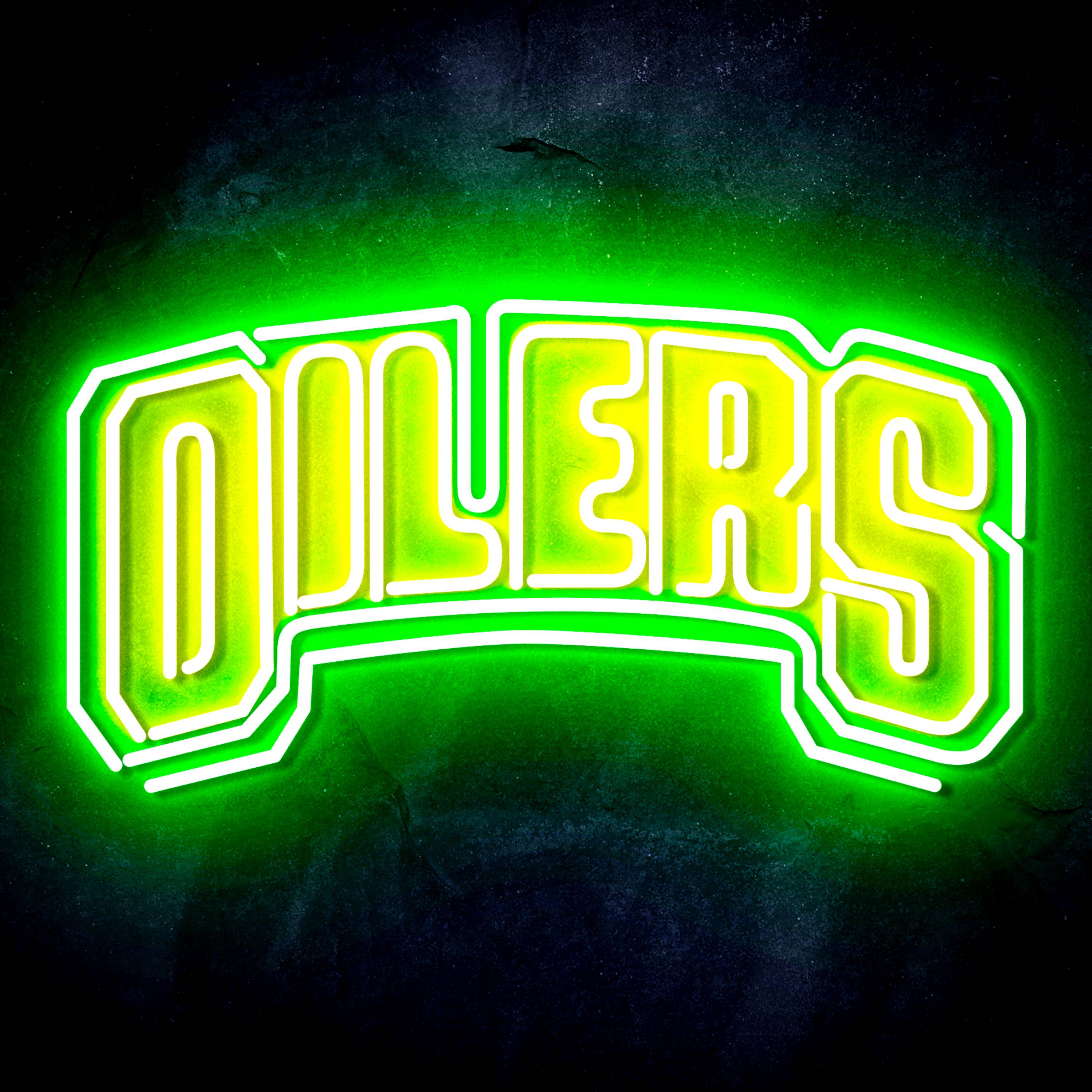 NHL Edmonton Oilers Flex Neon-like LED Sign