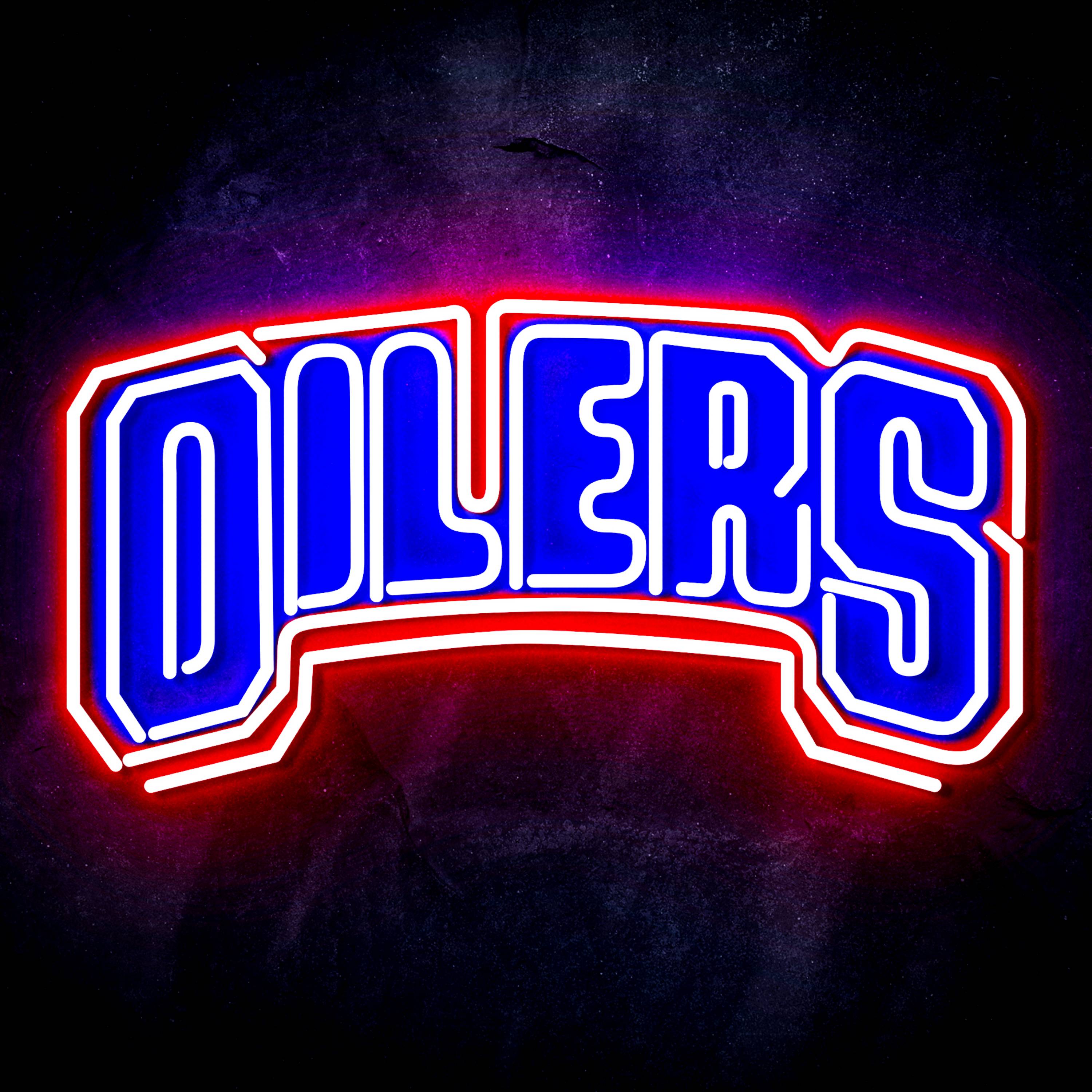 NHL Edmonton Oilers Flex Neon-like LED Sign