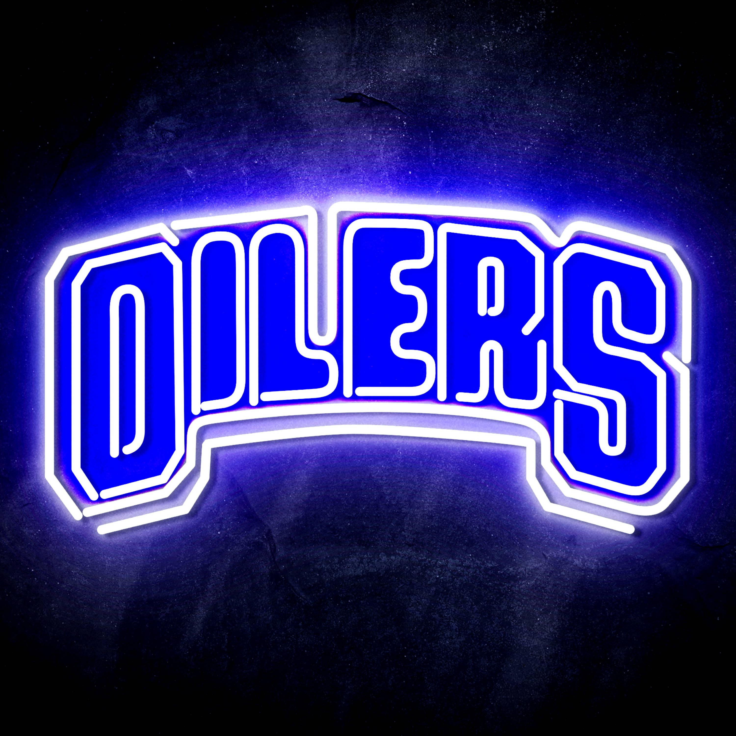 NHL Edmonton Oilers Flex Neon-like LED Sign