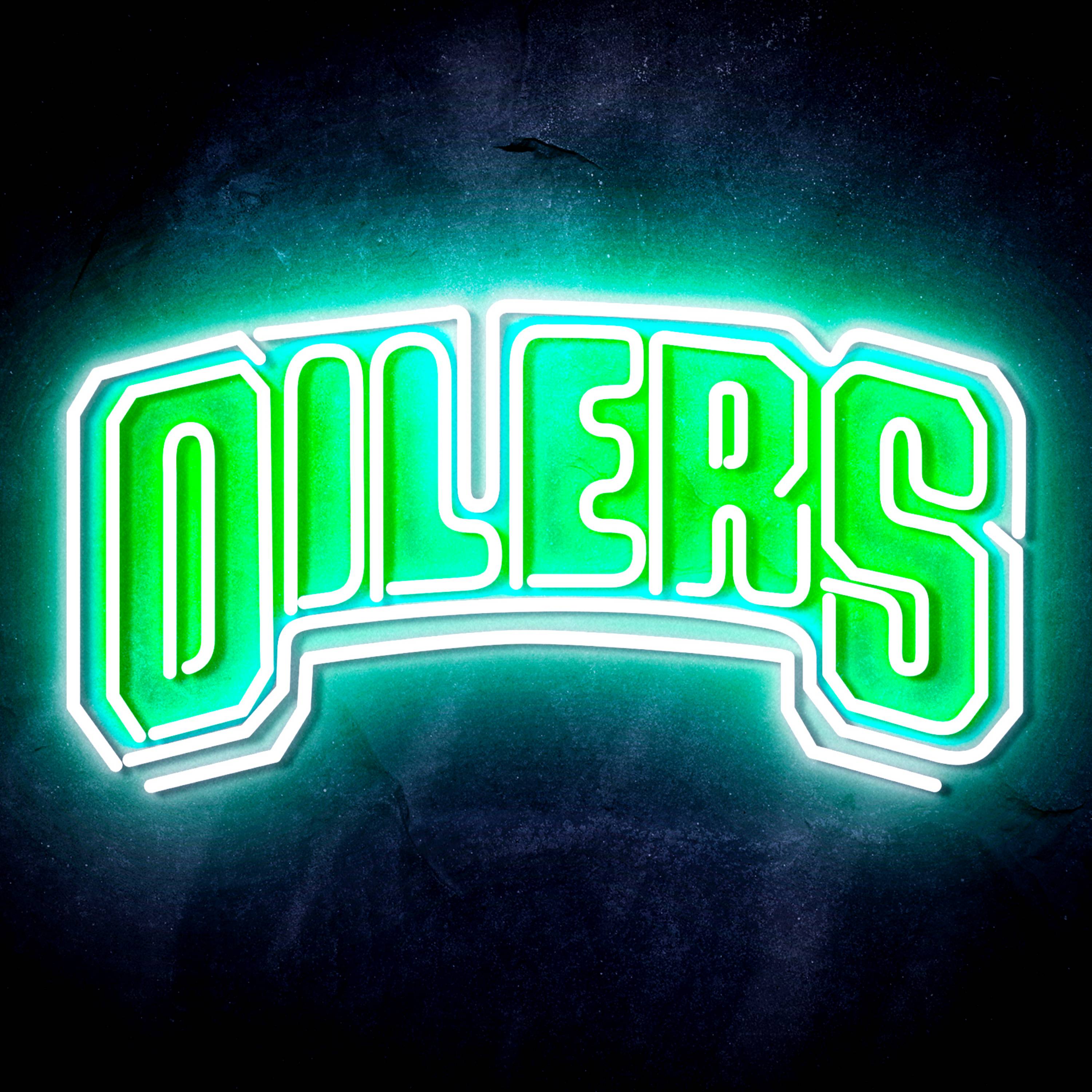 NHL Edmonton Oilers Flex Neon-like LED Sign