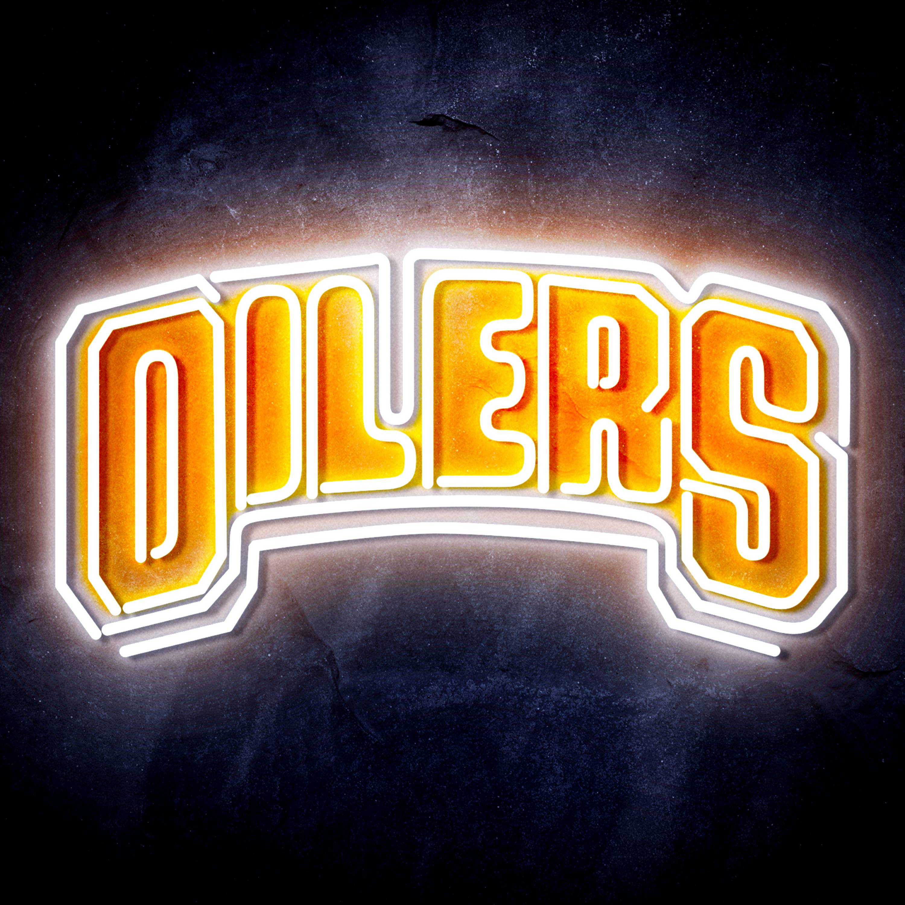 NHL Edmonton Oilers Flex Neon-like LED Sign