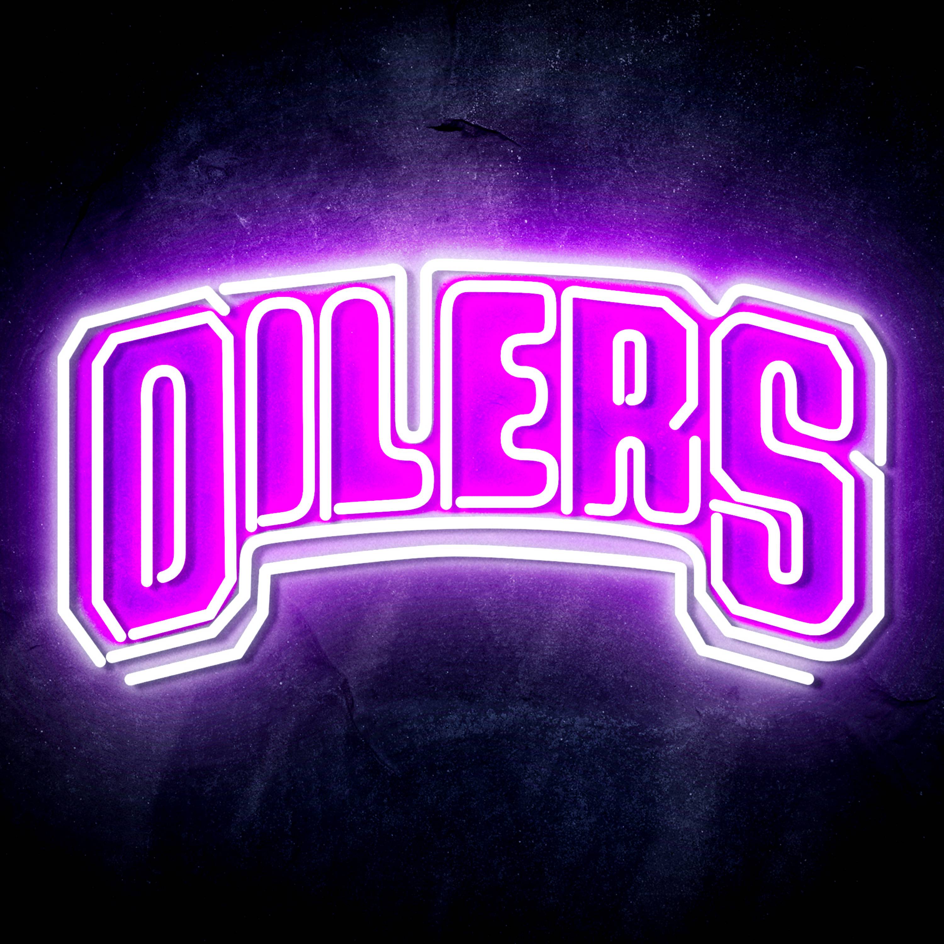 NHL Edmonton Oilers Flex Neon-like LED Sign