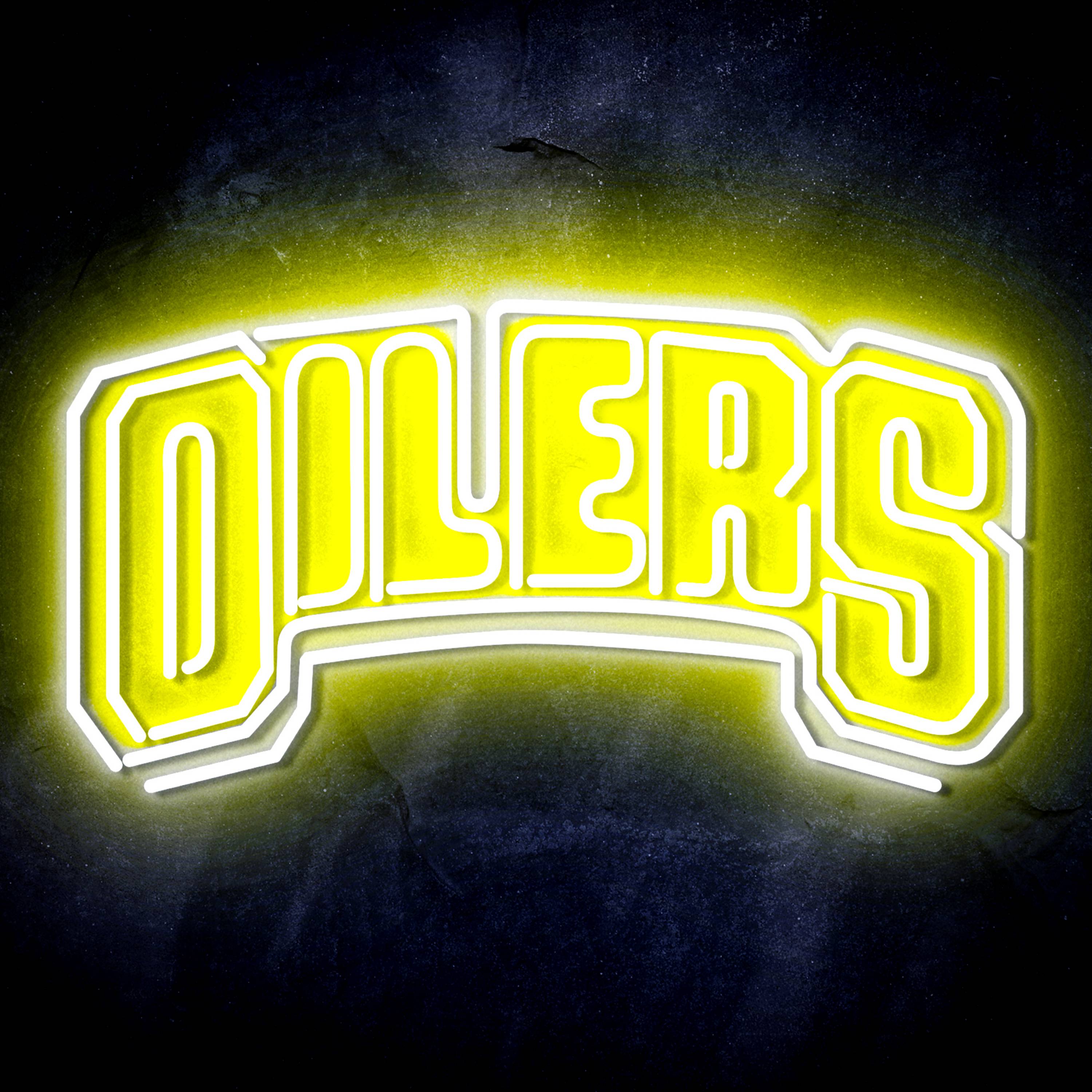 NHL Edmonton Oilers Flex Neon-like LED Sign