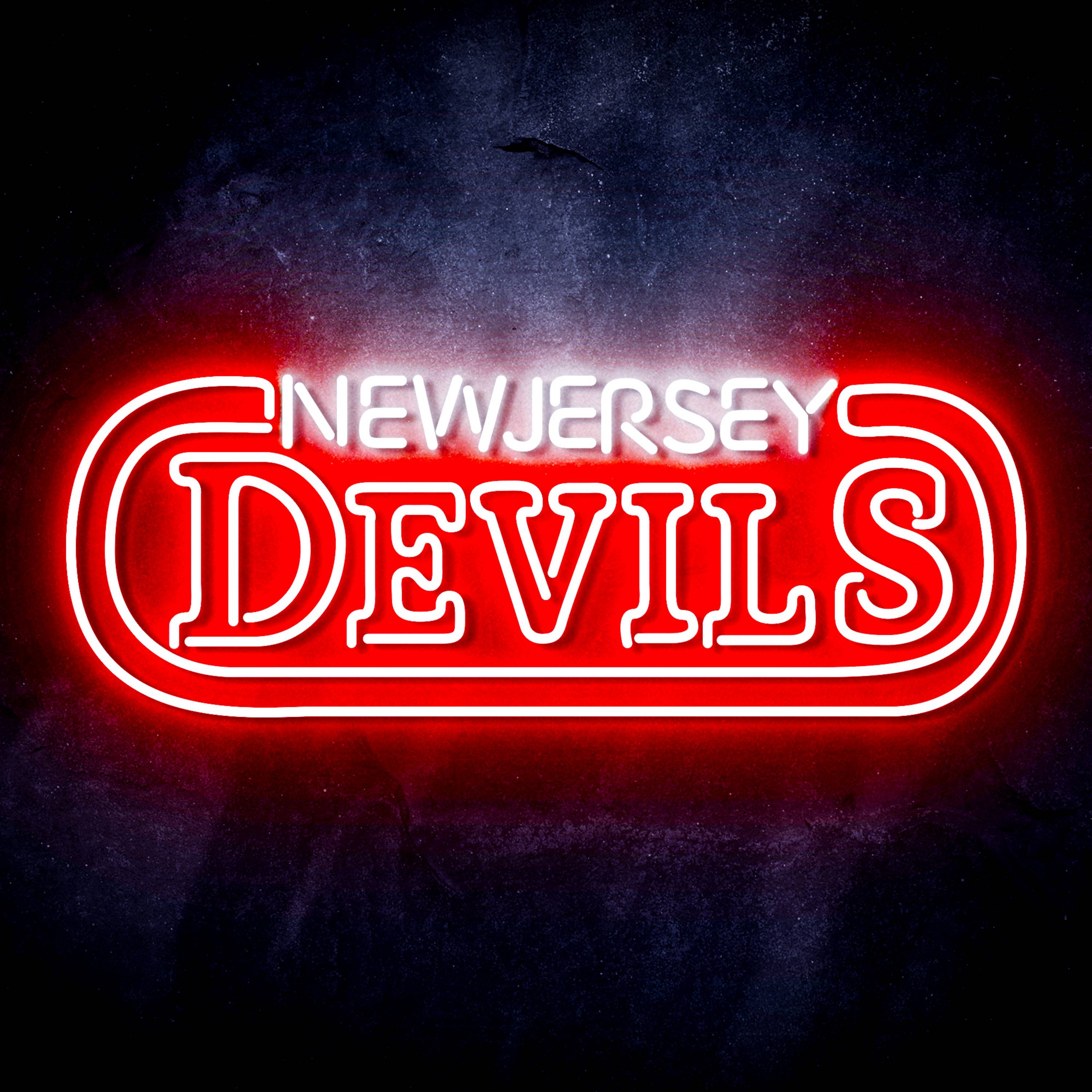 NHL New Jersey Devils Flex Neon-like LED Sign