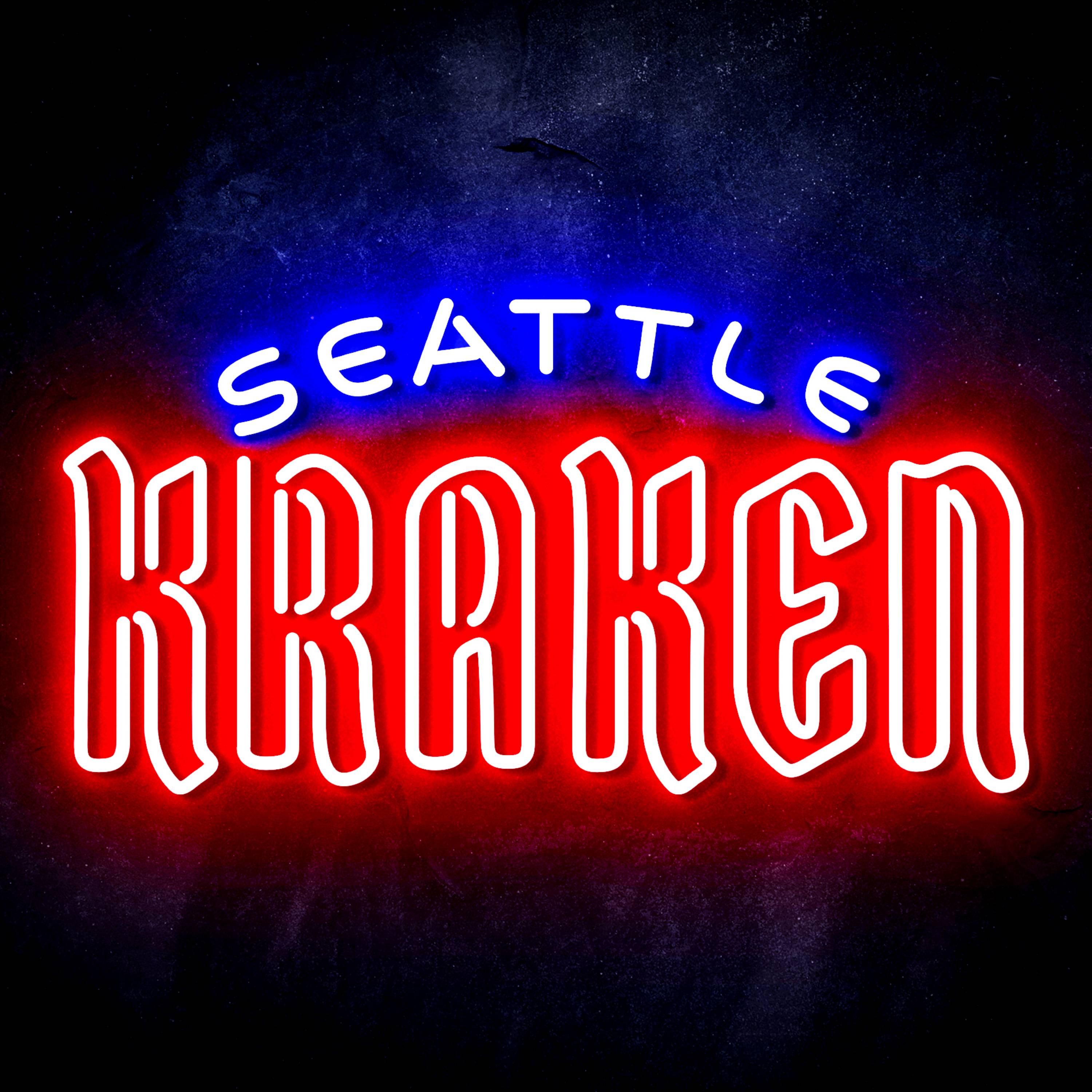 NHL Seattle Kraken Flex Neon-like LED Sign