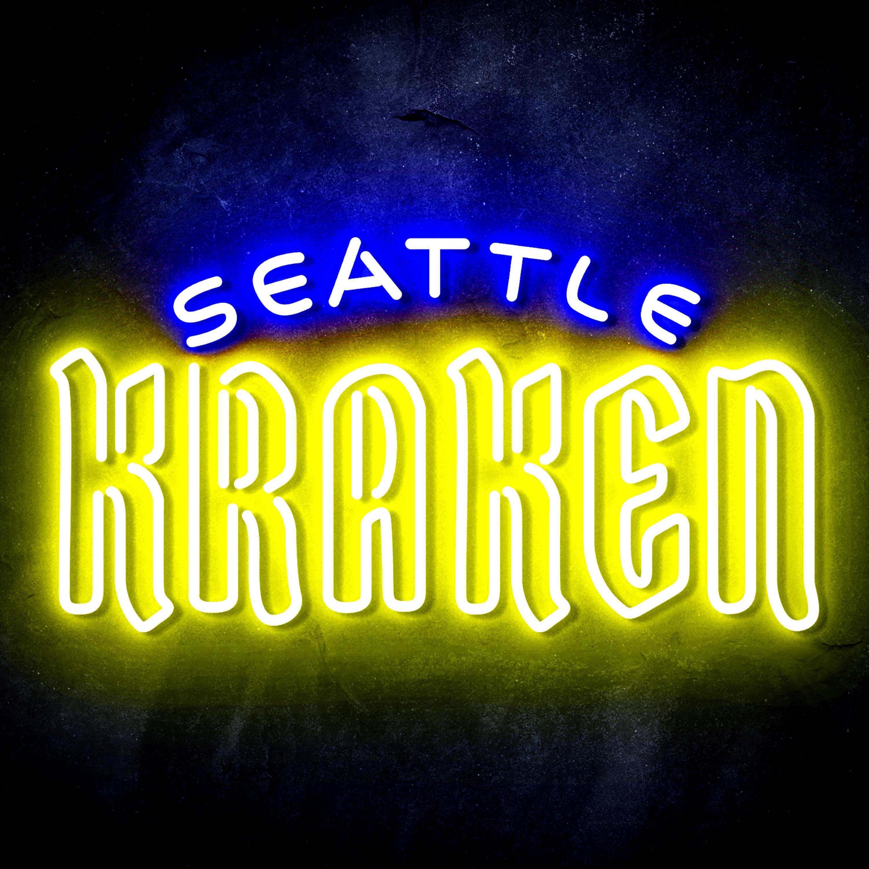 NHL Seattle Kraken Flex Neon-like LED Sign