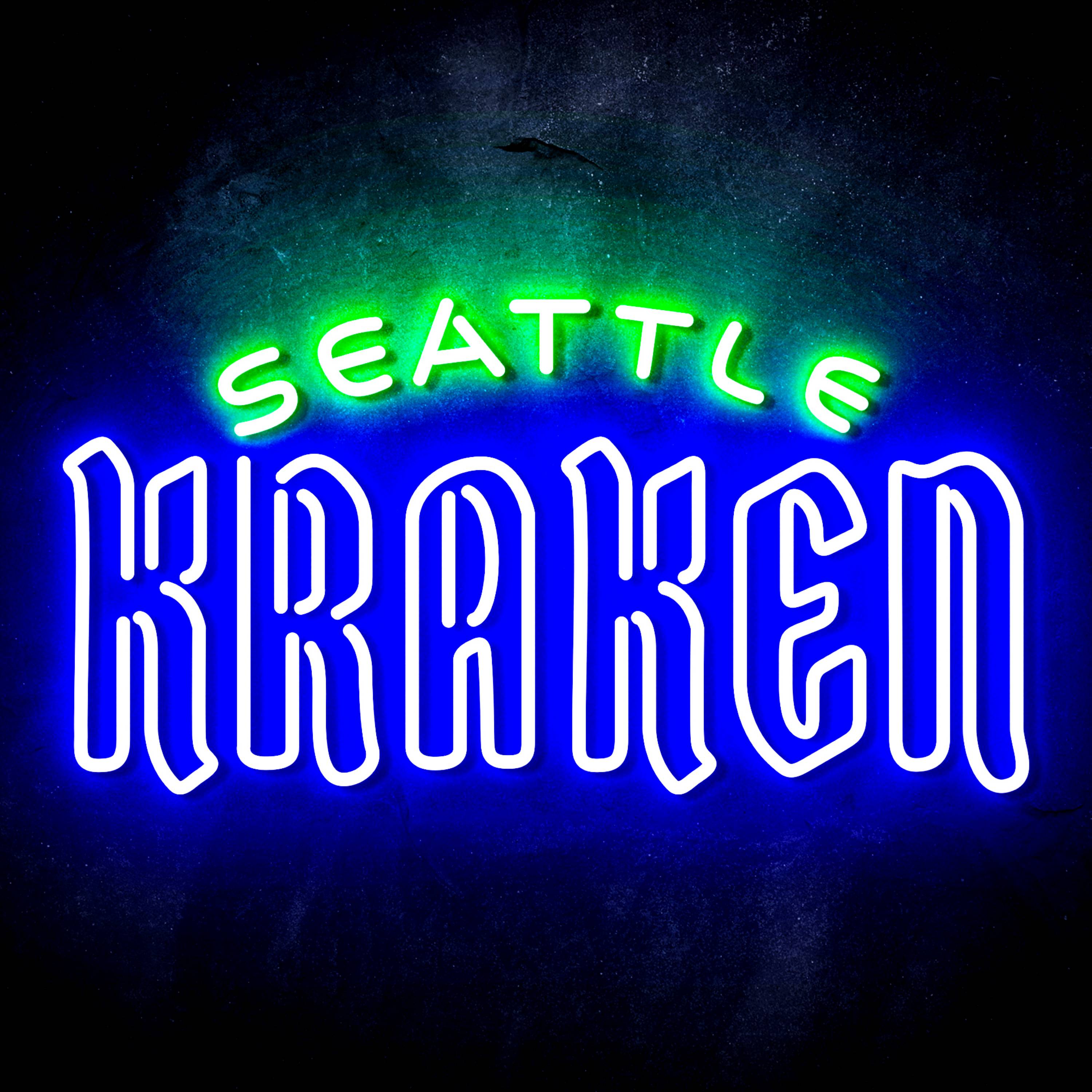 NHL Seattle Kraken Flex Neon-like LED Sign