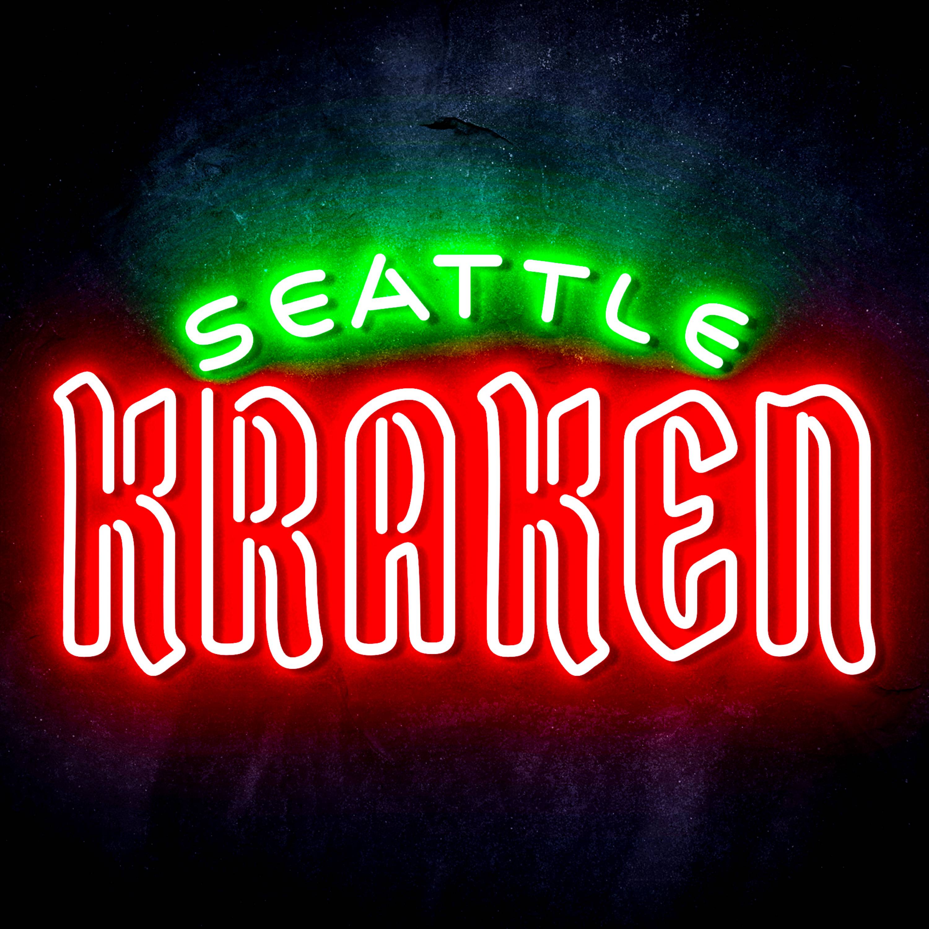 NHL Seattle Kraken Flex Neon-like LED Sign