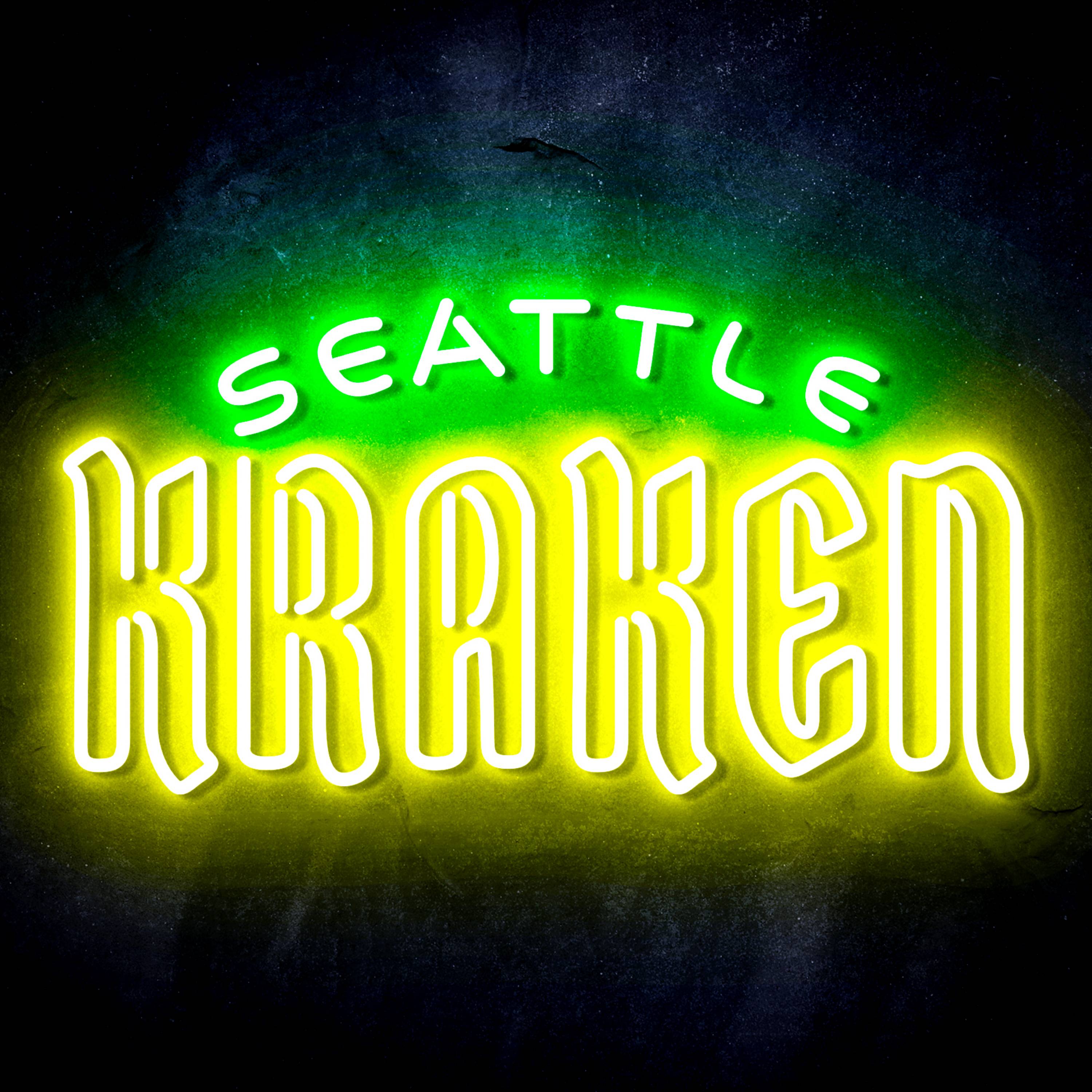 NHL Seattle Kraken Flex Neon-like LED Sign