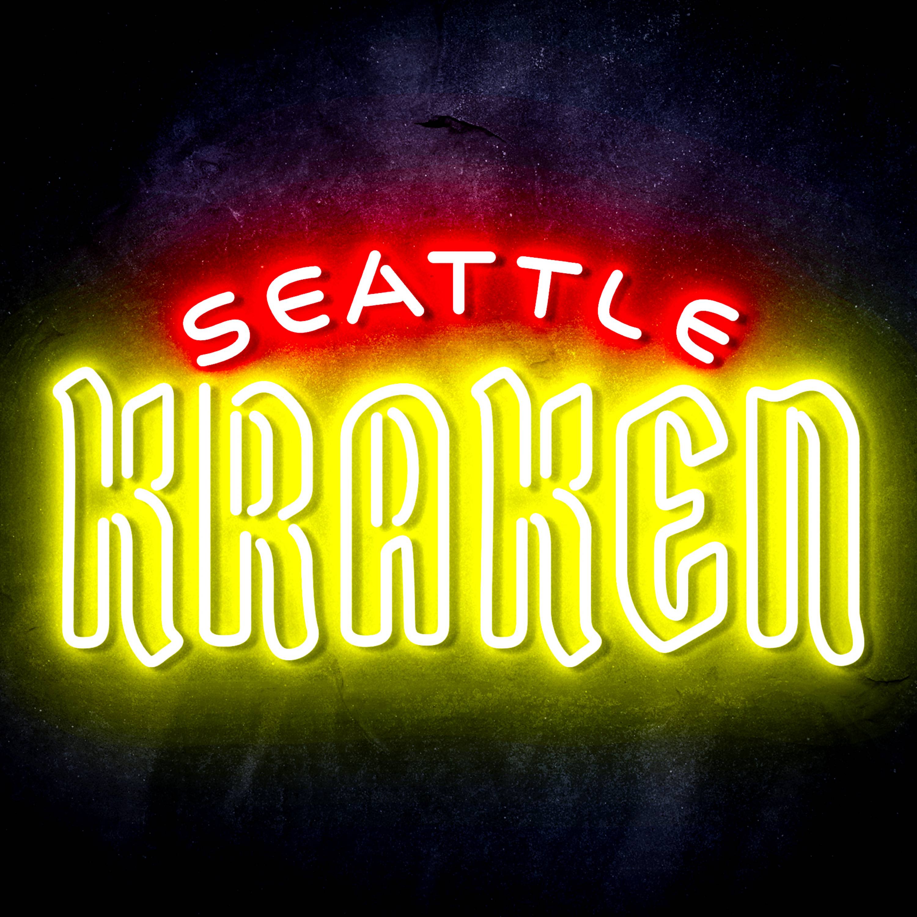 NHL Seattle Kraken Flex Neon-like LED Sign