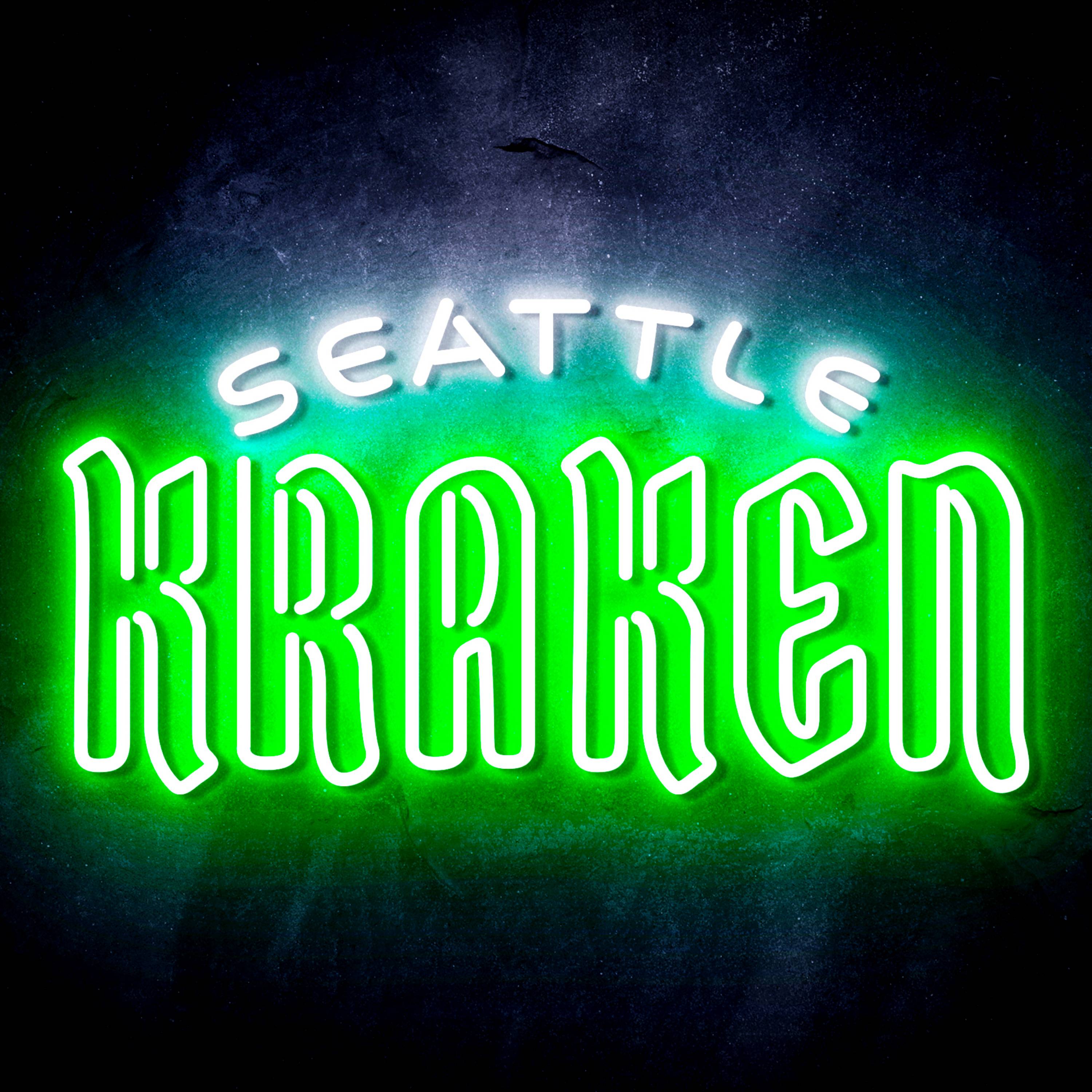 NHL Seattle Kraken Flex Neon-like LED Sign