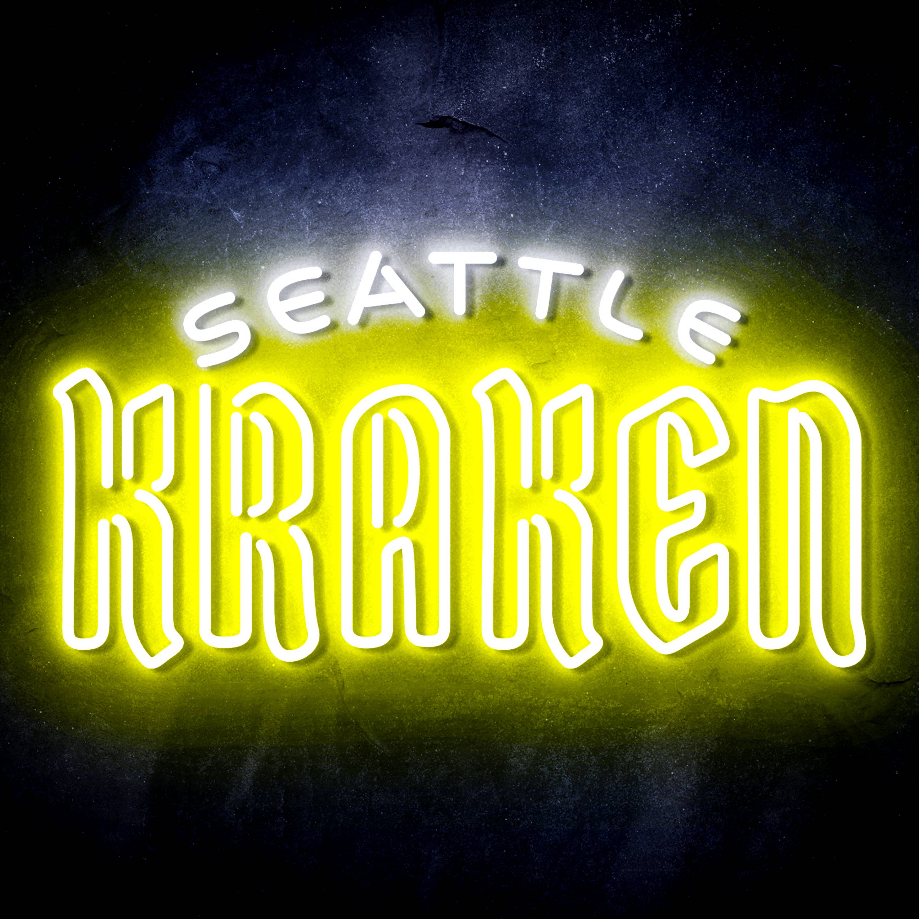 NHL Seattle Kraken Flex Neon-like LED Sign