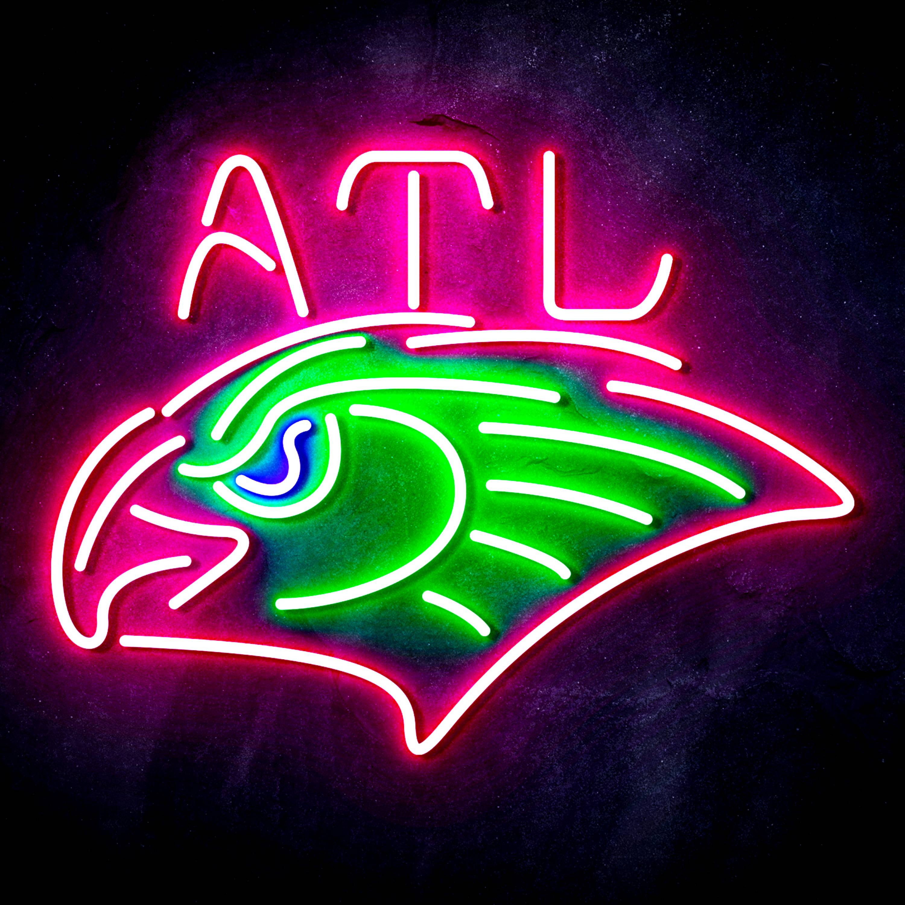 NBA Atlanta Hawks Flex Neon-like LED Sign