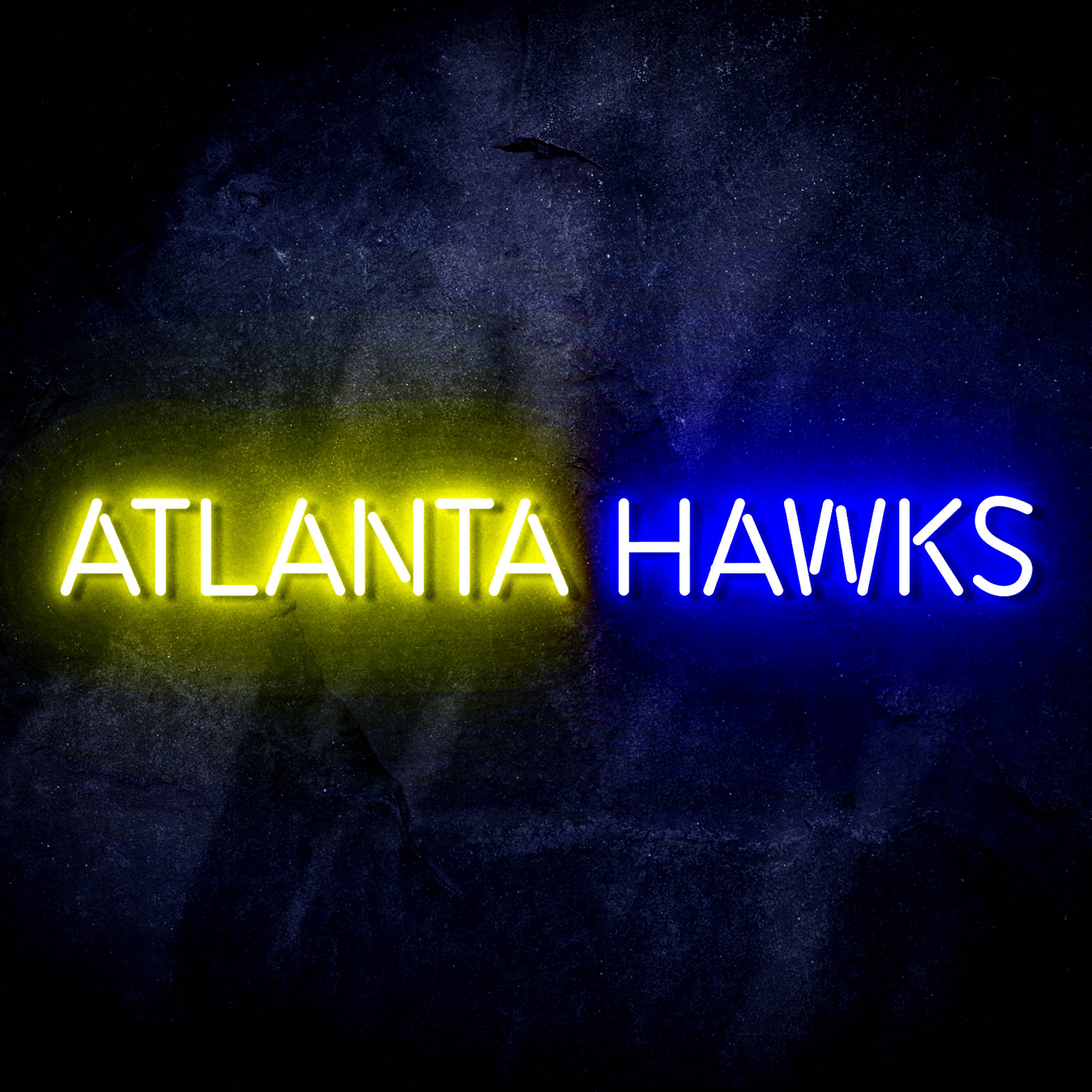 NBA Atlanta Hawks Flex Neon-like LED Sign