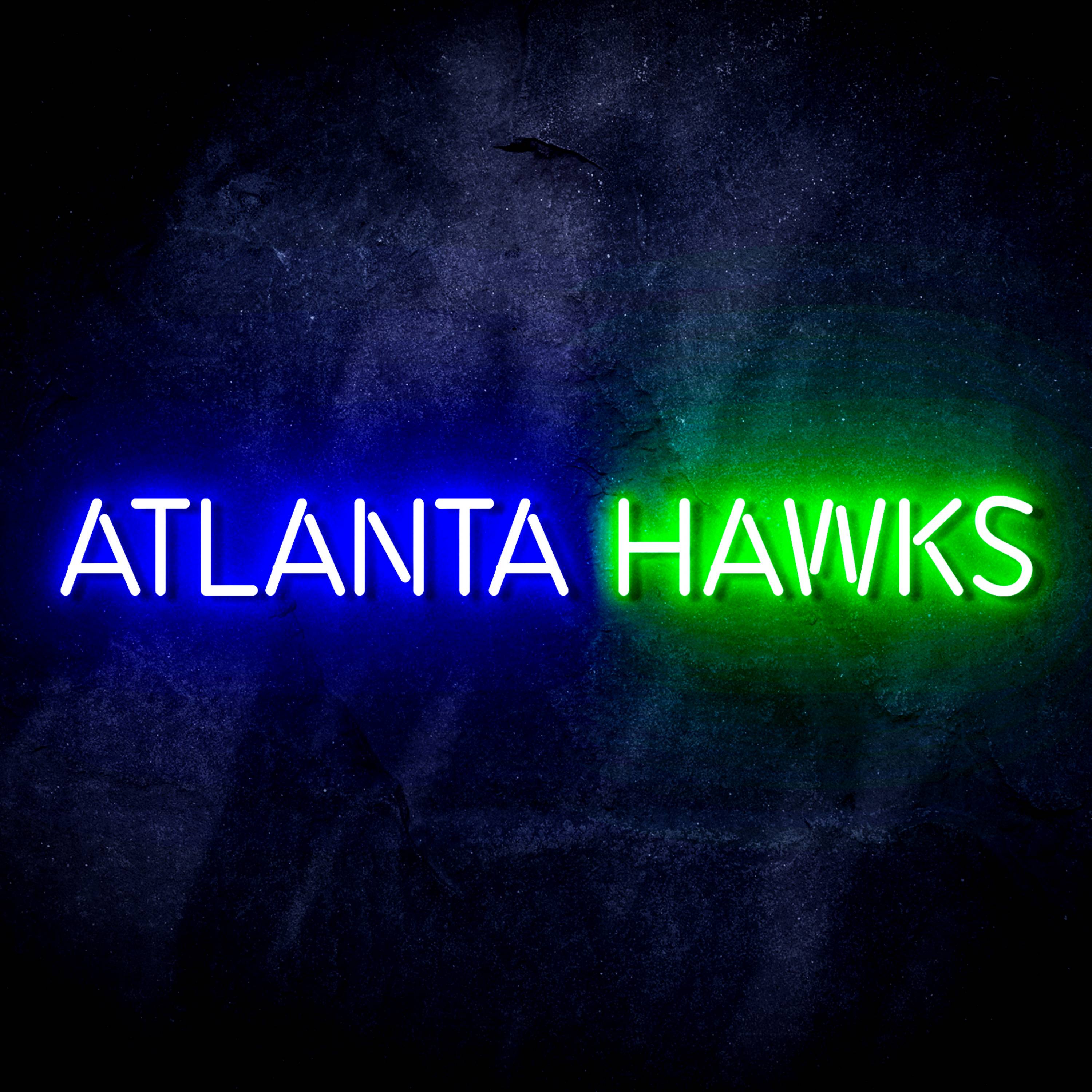 NBA Atlanta Hawks Flex Neon-like LED Sign