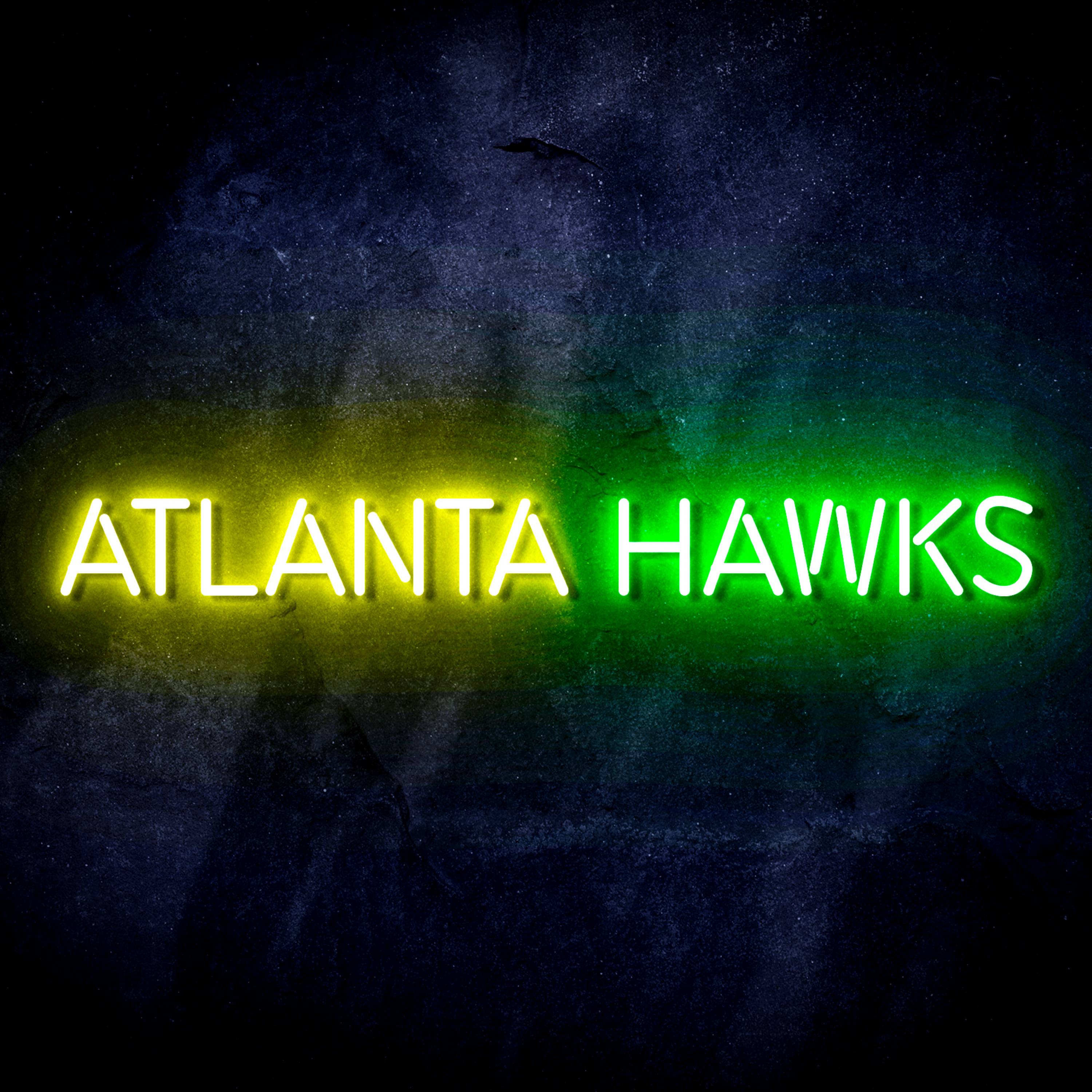 NBA Atlanta Hawks Flex Neon-like LED Sign