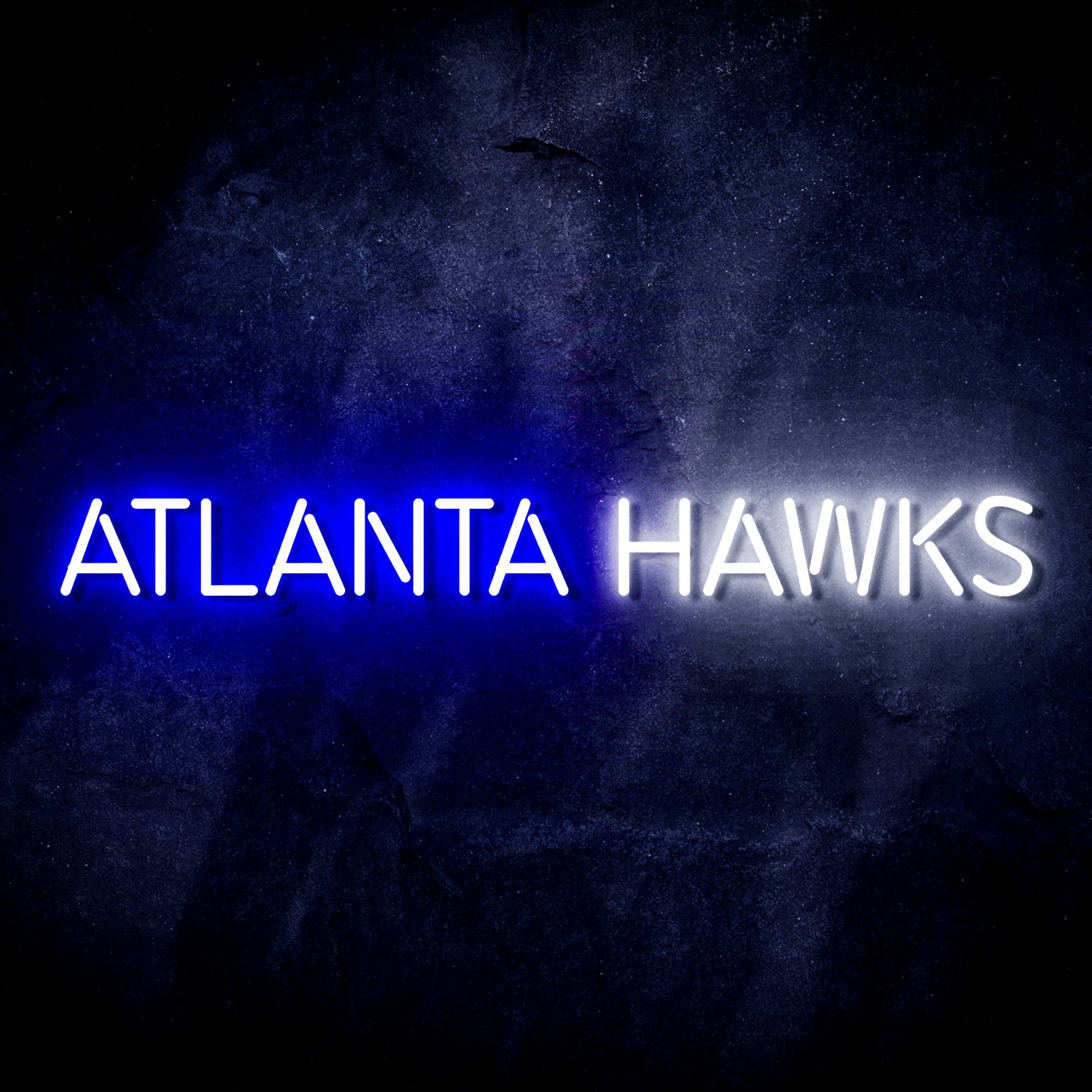 NBA Atlanta Hawks Flex Neon-like LED Sign