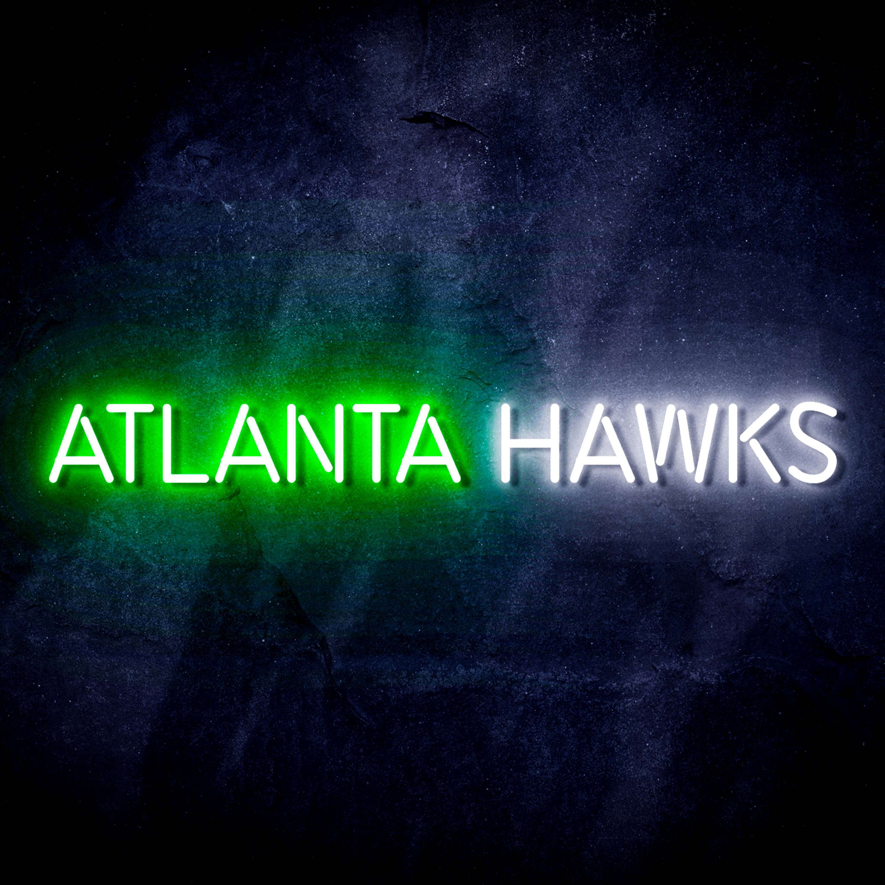 NBA Atlanta Hawks Flex Neon-like LED Sign