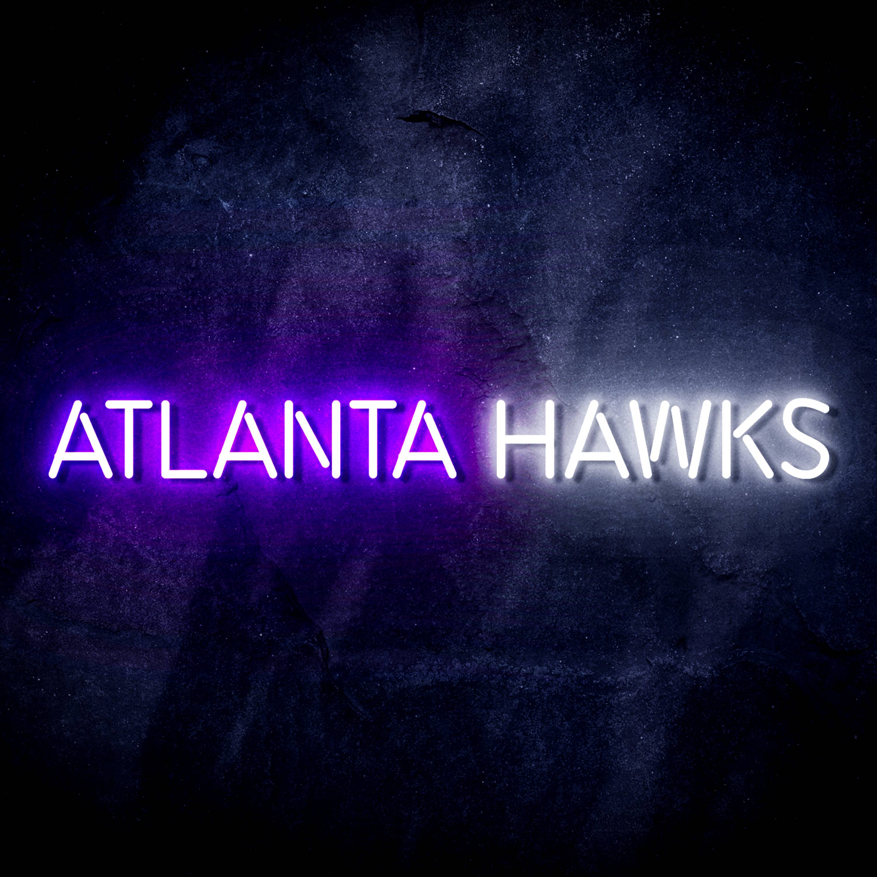 NBA Atlanta Hawks Flex Neon-like LED Sign