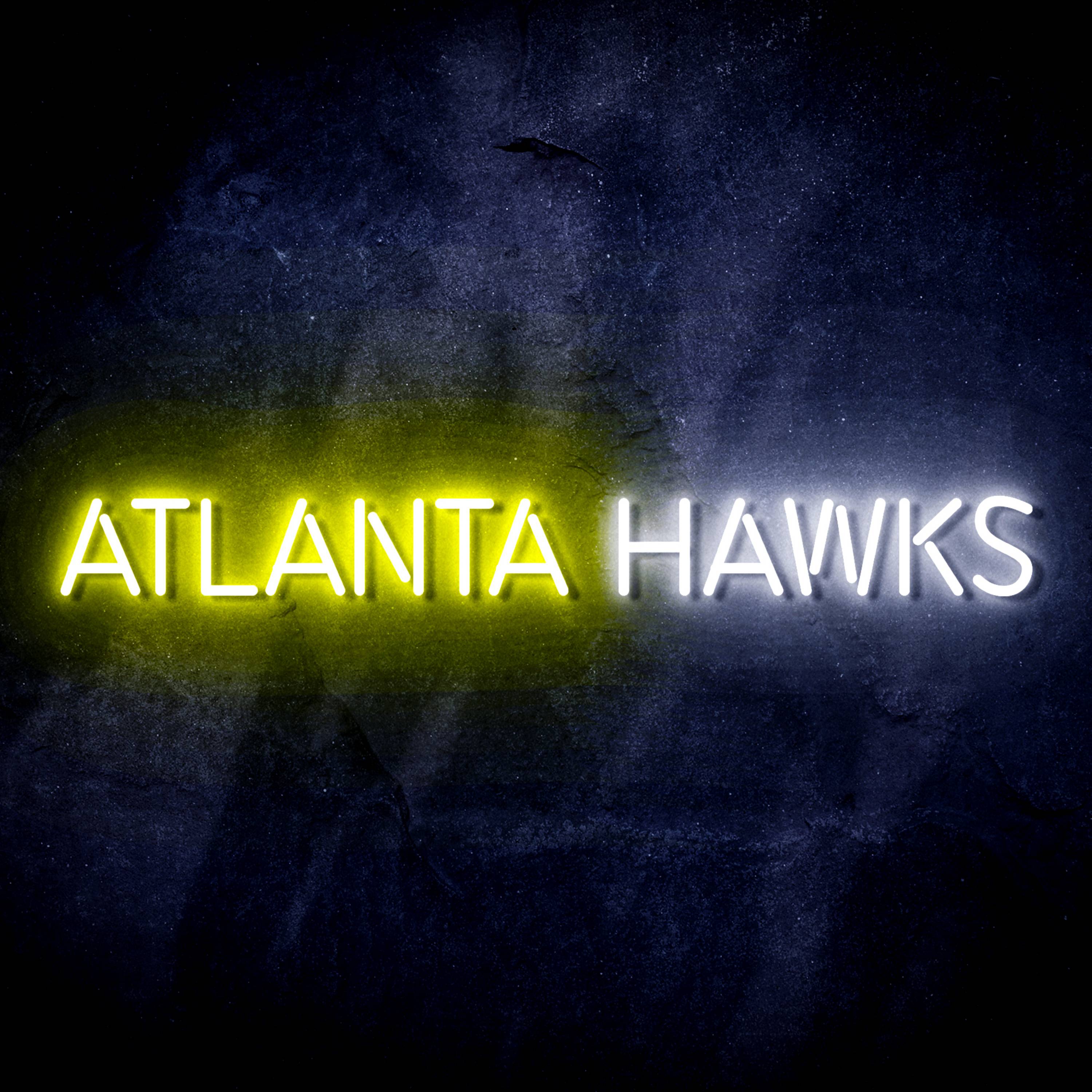 NBA Atlanta Hawks Flex Neon-like LED Sign