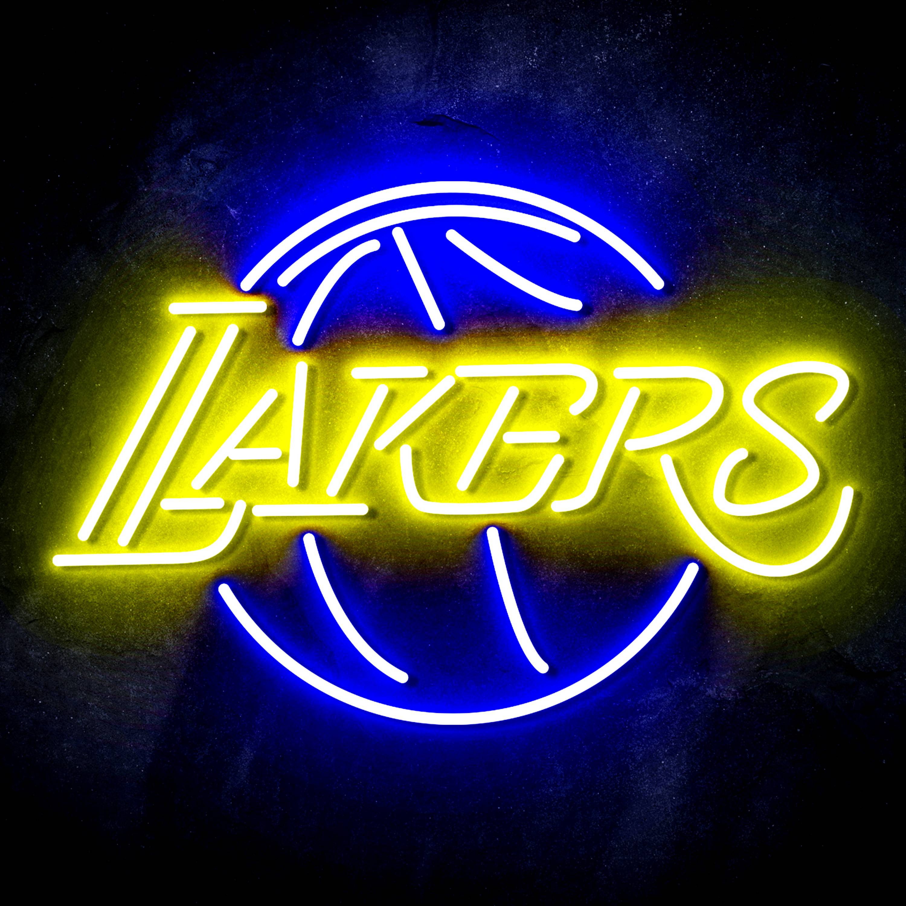 NBA Los Angeles Lakers Flex Neon-like LED Sign