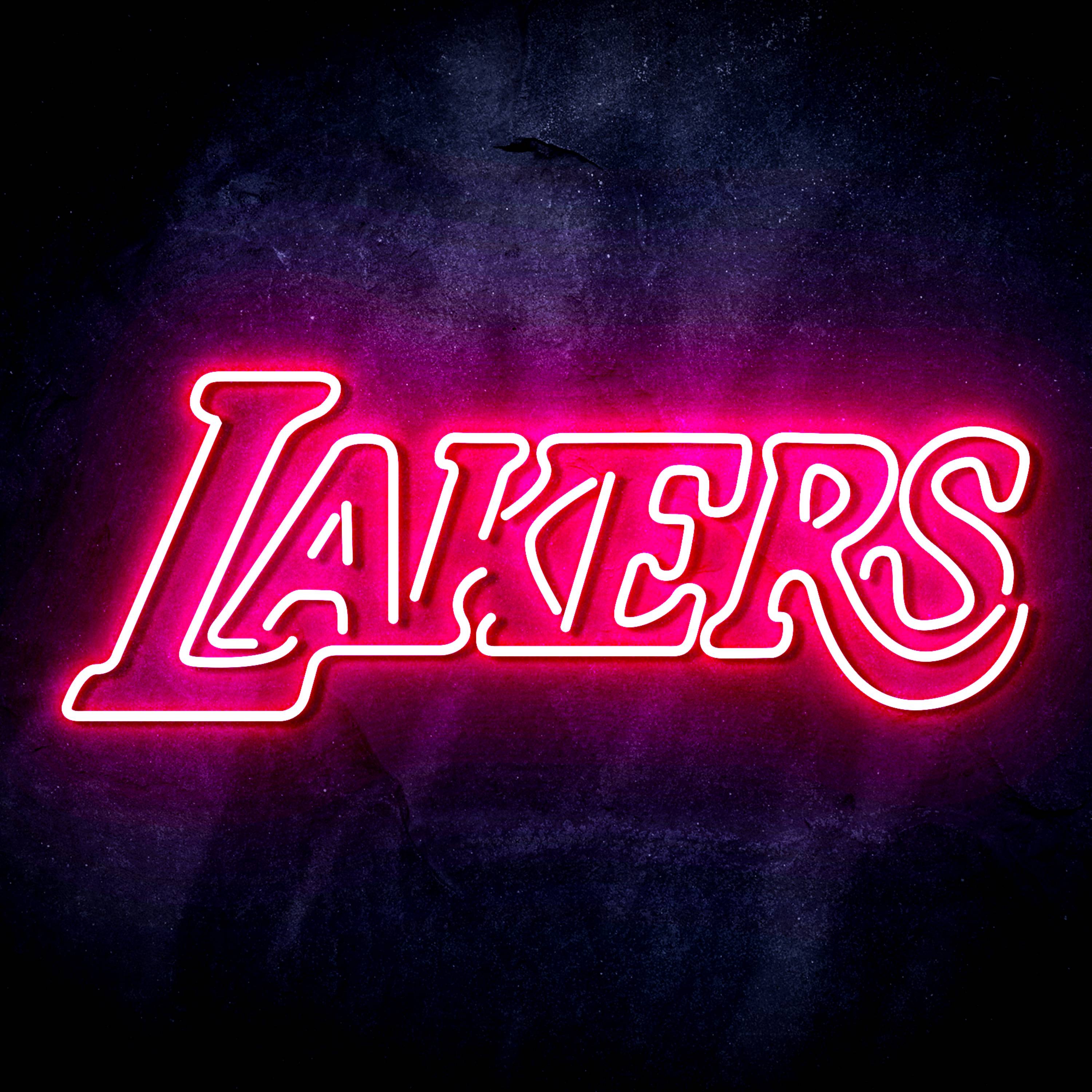 NBA Los Angeles Lakers Flex Neon-like LED Sign