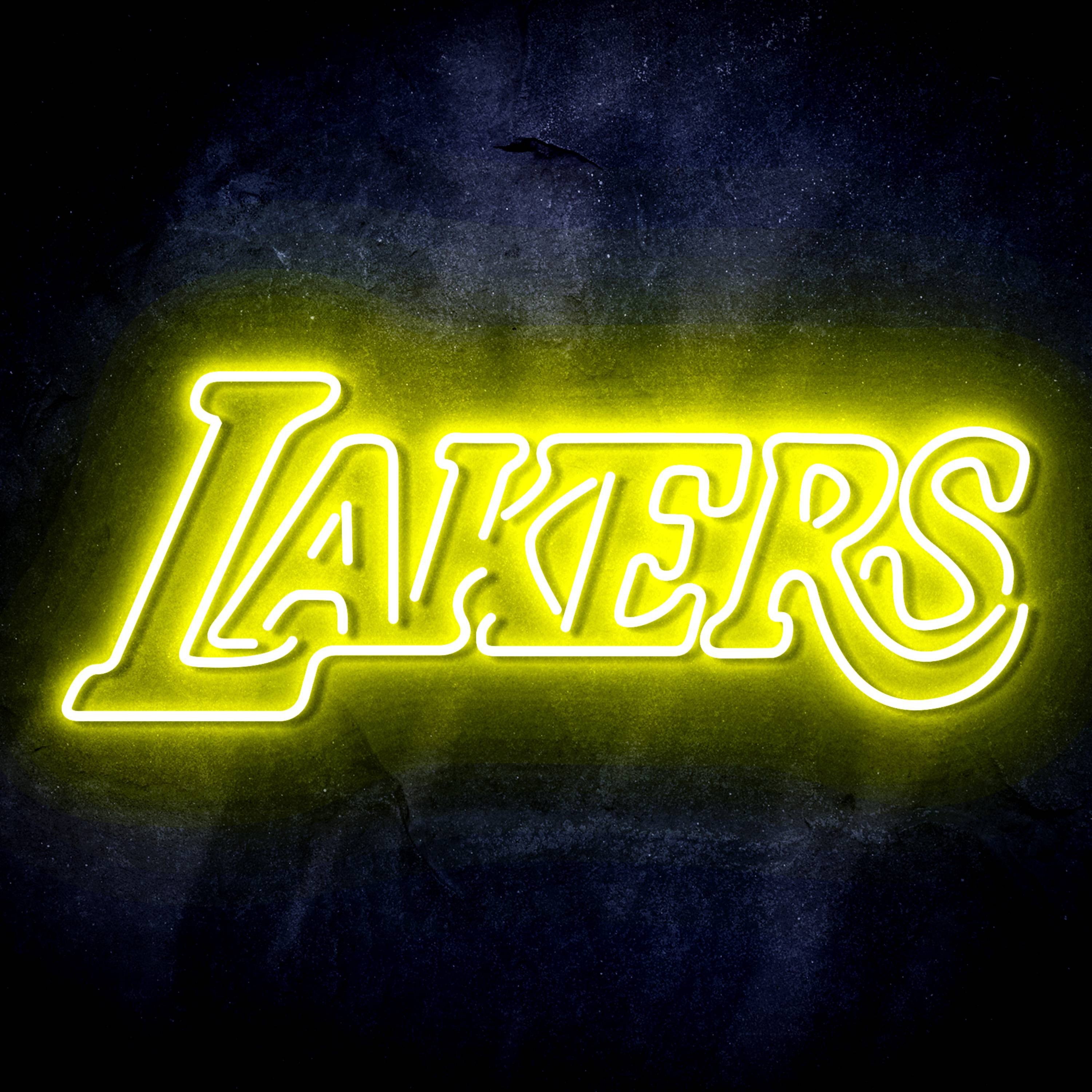 NBA Los Angeles Lakers Flex Neon-like LED Sign