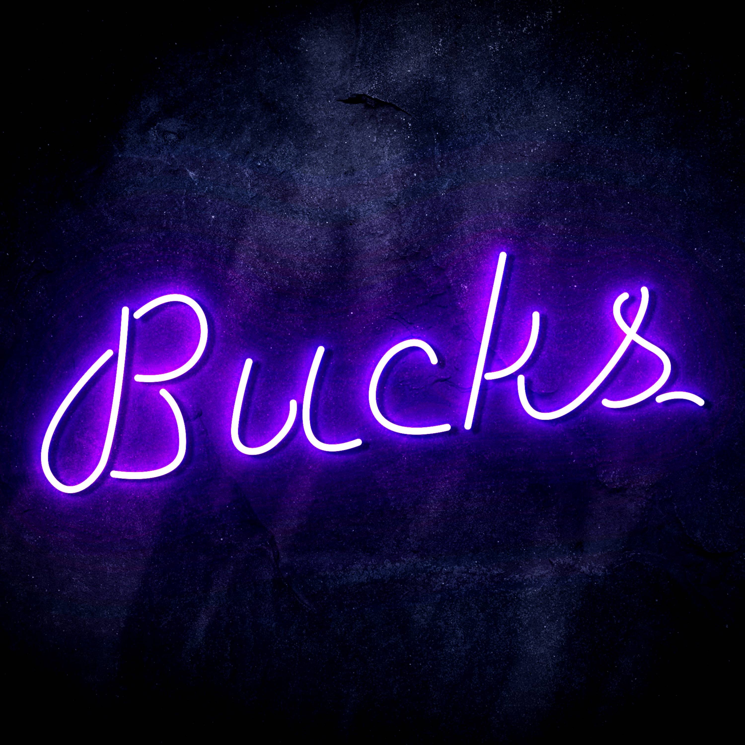 NBA Milwaukee Bucks Flex Neon-like LED Sign