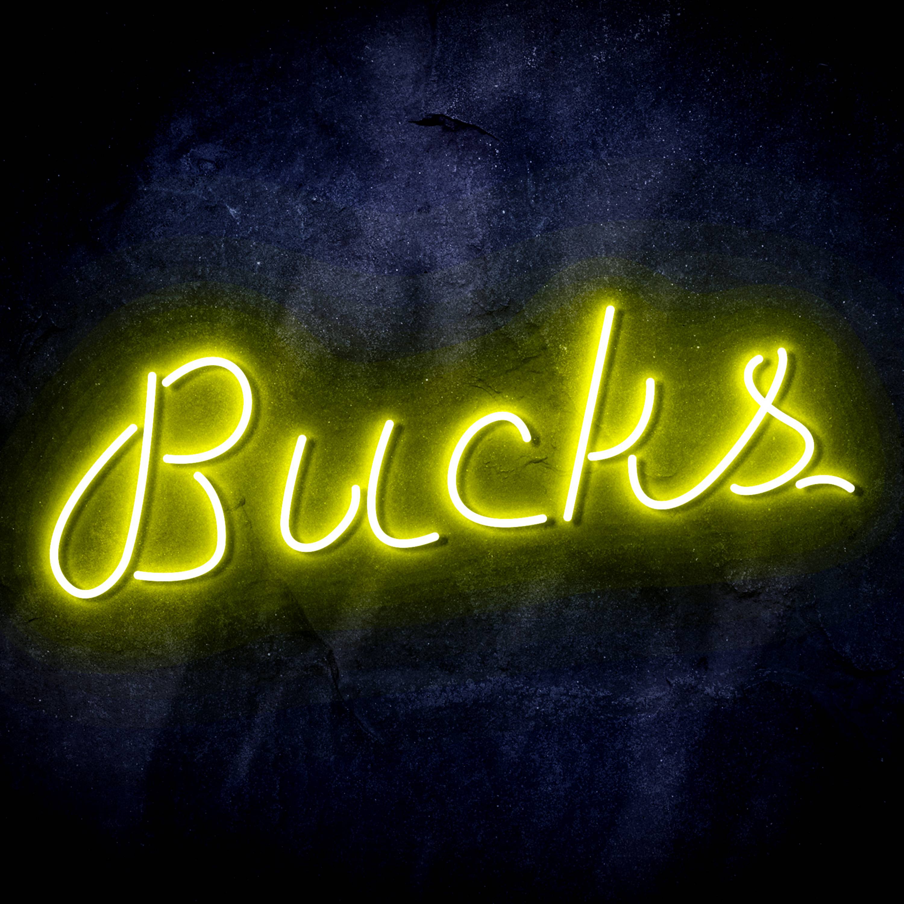 NBA Milwaukee Bucks Flex Neon-like LED Sign