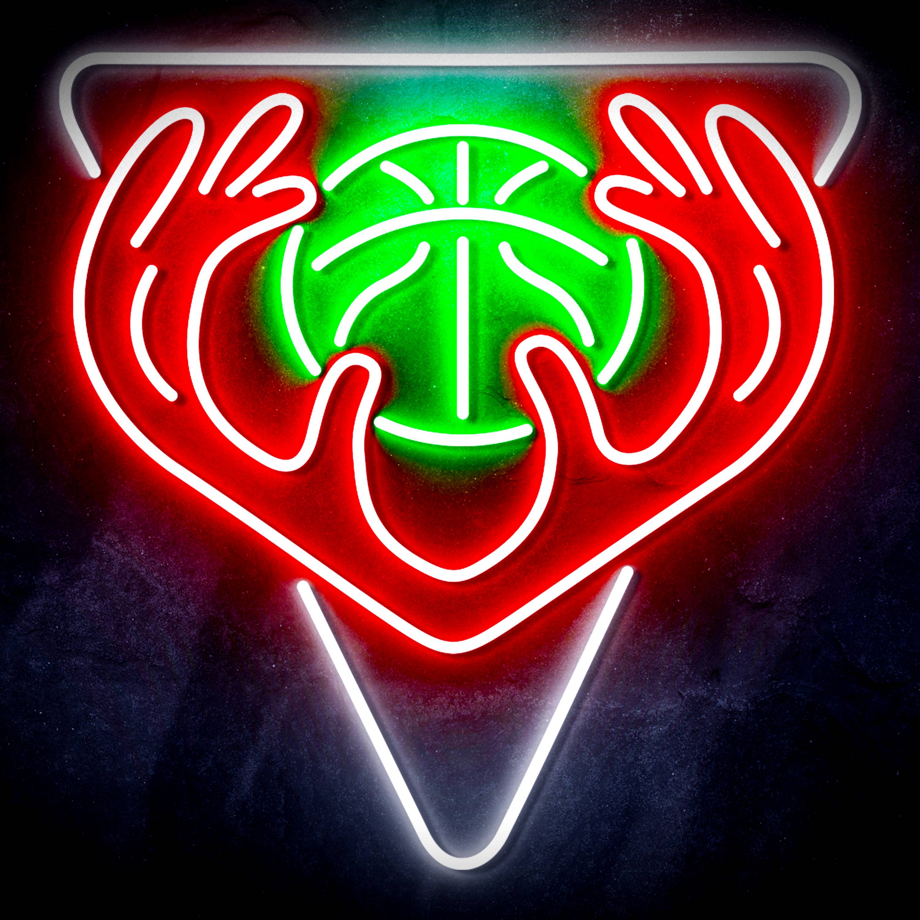 NBA Milwaukee Bucks Logo Flex Neon-like LED Sign