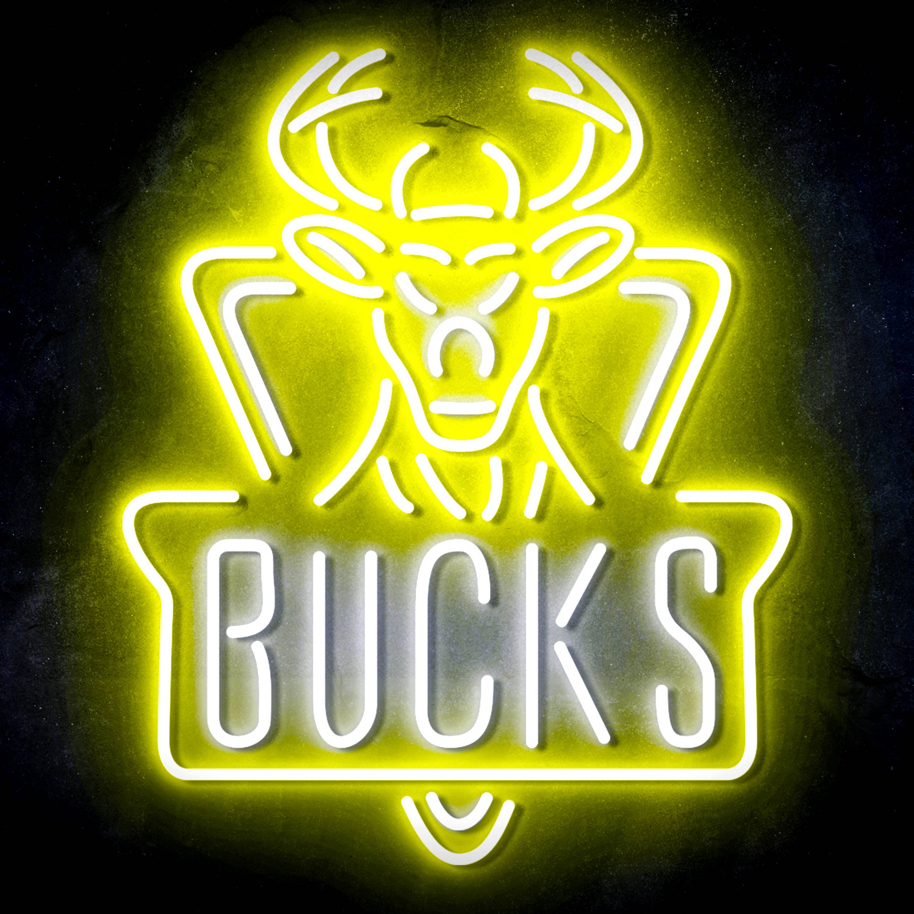 NBA Milwaukee Bucks Flex Neon-like LED Sign