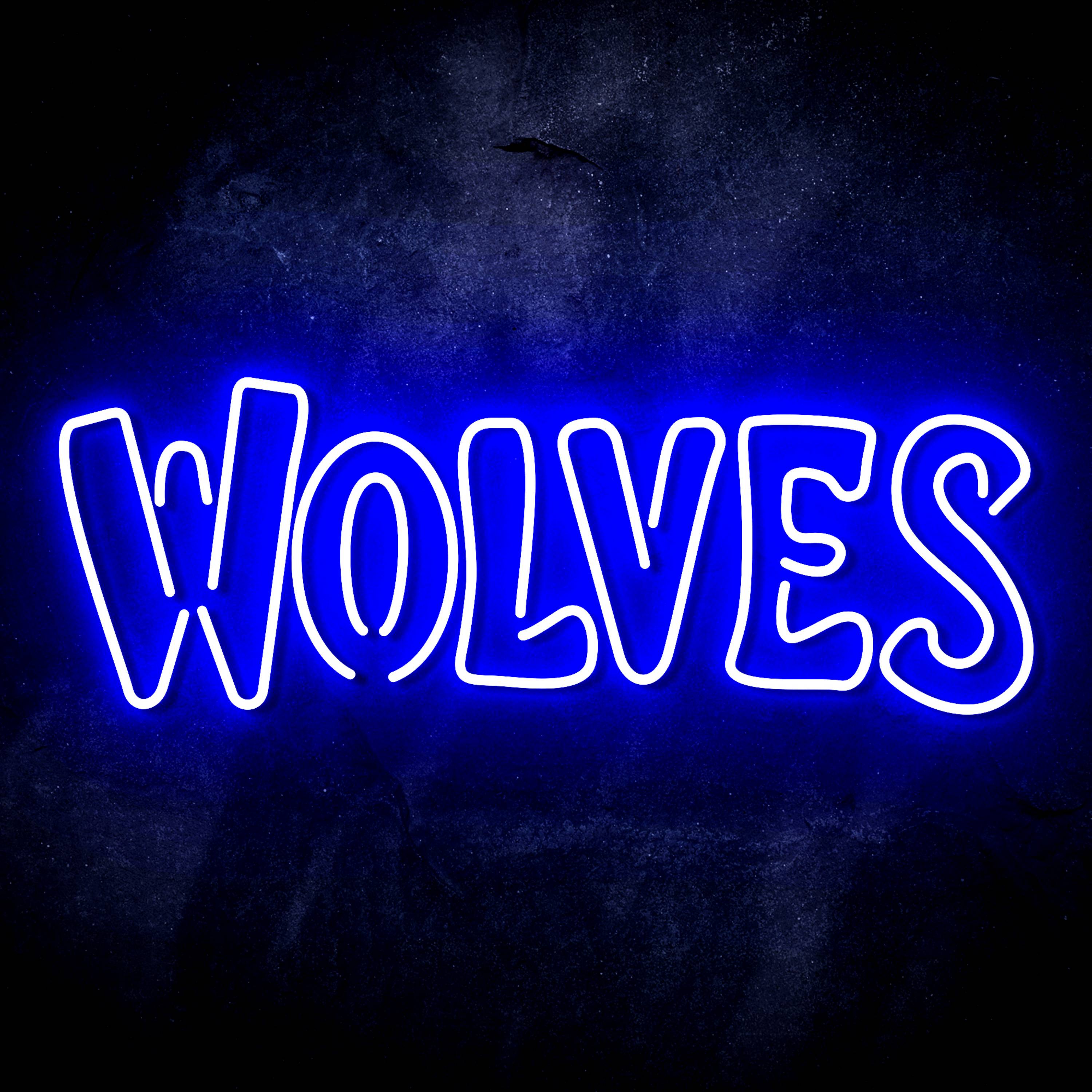 NBA Minnesota Timberwolves Flex Neon-like LED Sign