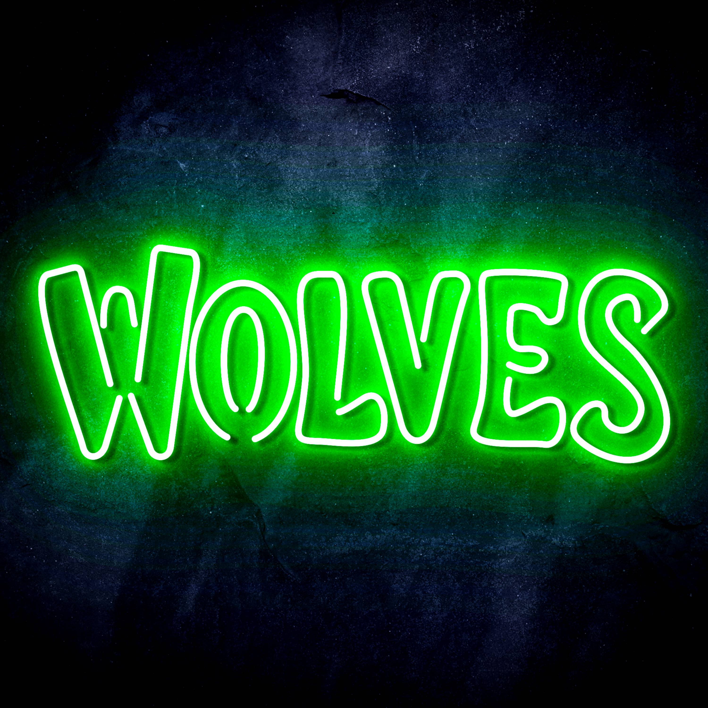 NBA Minnesota Timberwolves Flex Neon-like LED Sign