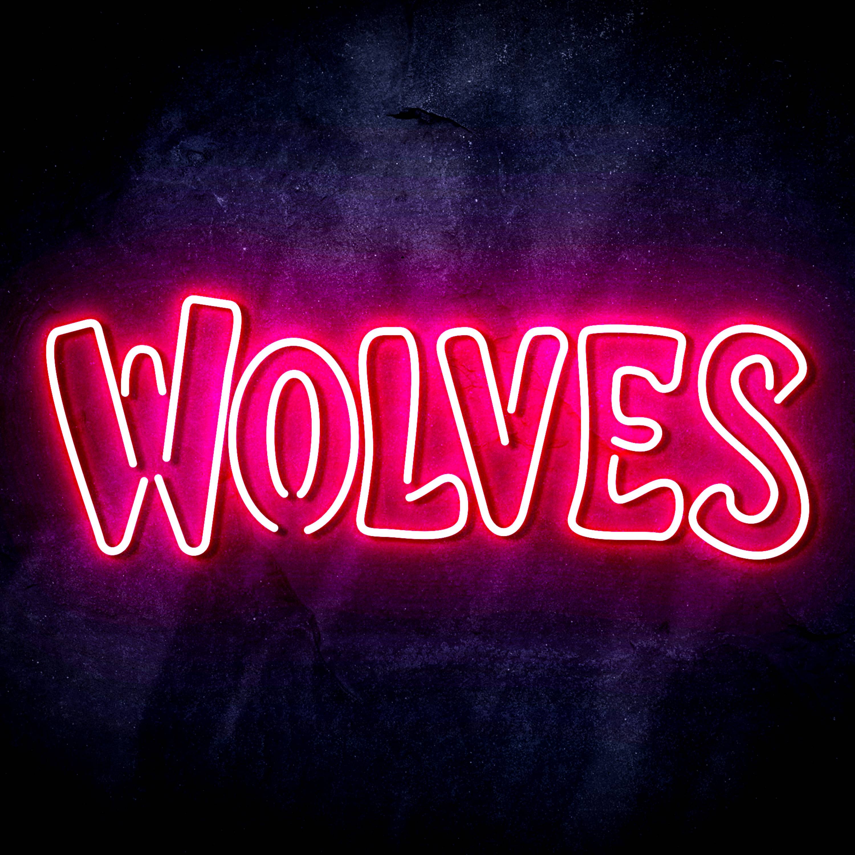 NBA Minnesota Timberwolves Flex Neon-like LED Sign