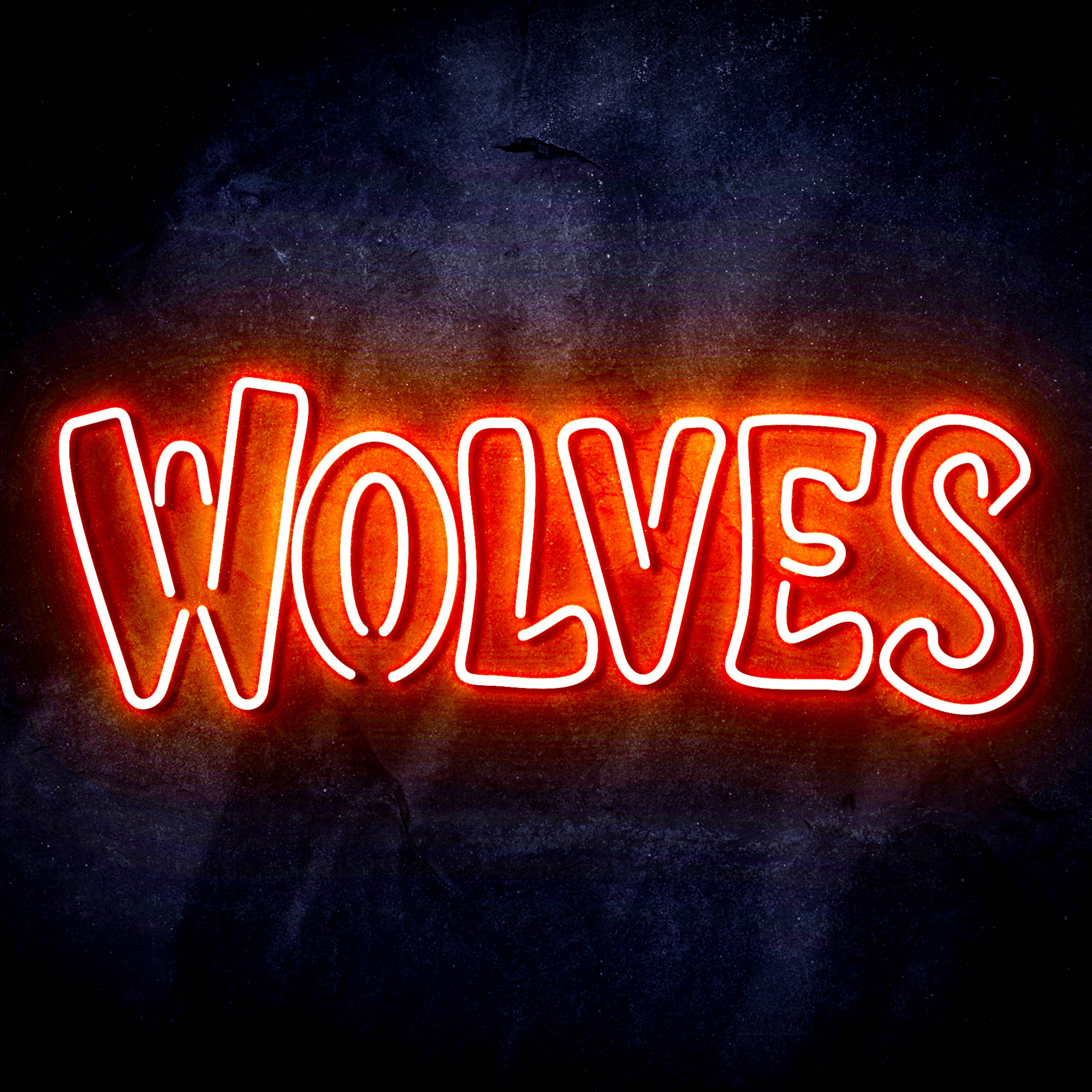 NBA Minnesota Timberwolves Flex Neon-like LED Sign