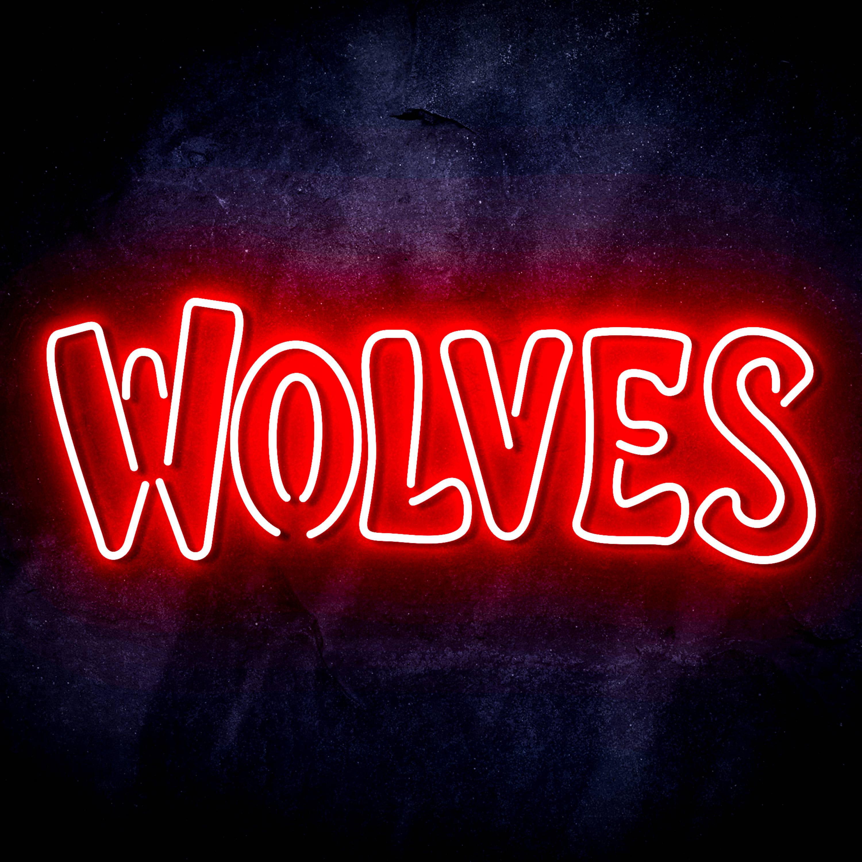 NBA Minnesota Timberwolves Flex Neon-like LED Sign