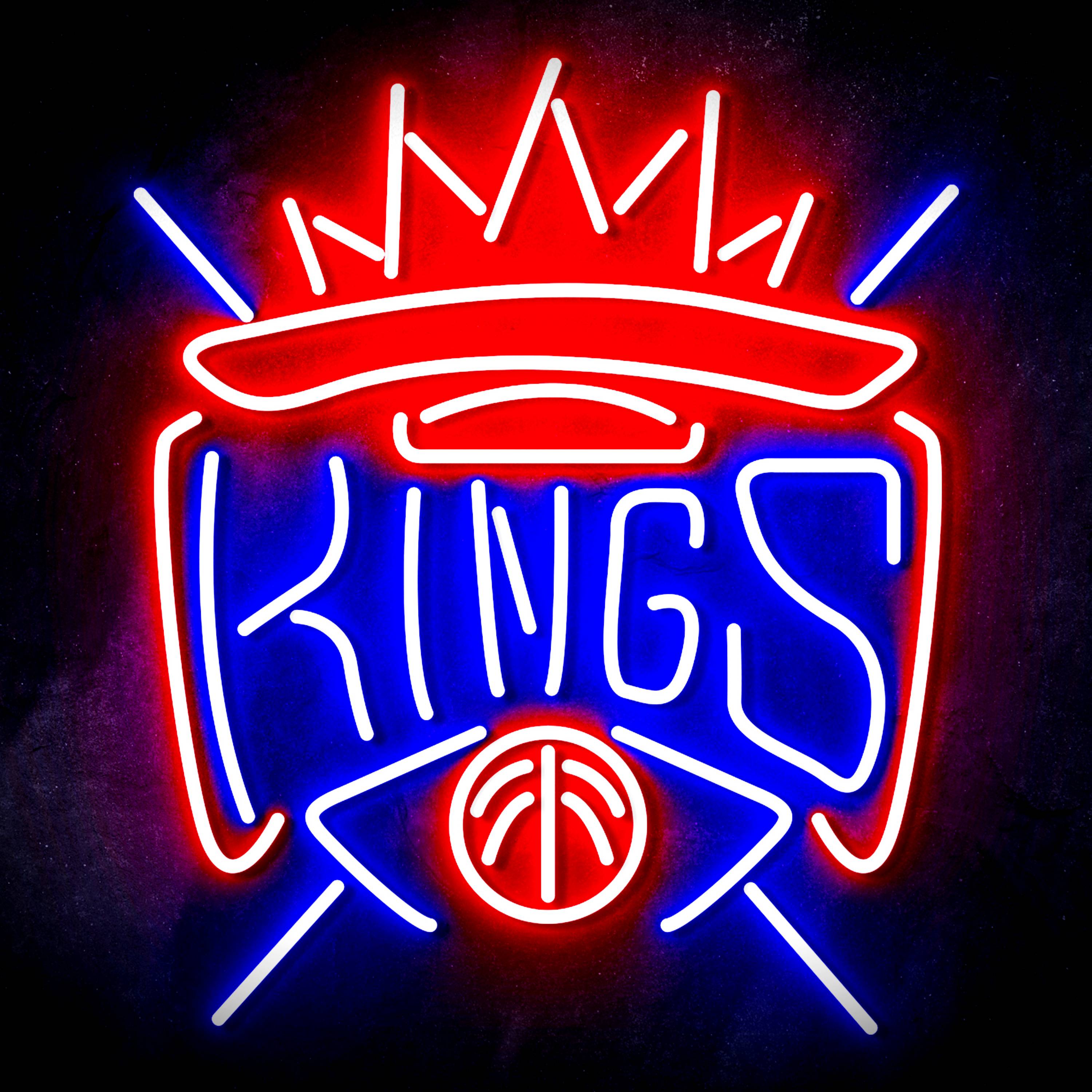 NBA Sacramento Kings Flex Neon-like LED Sign