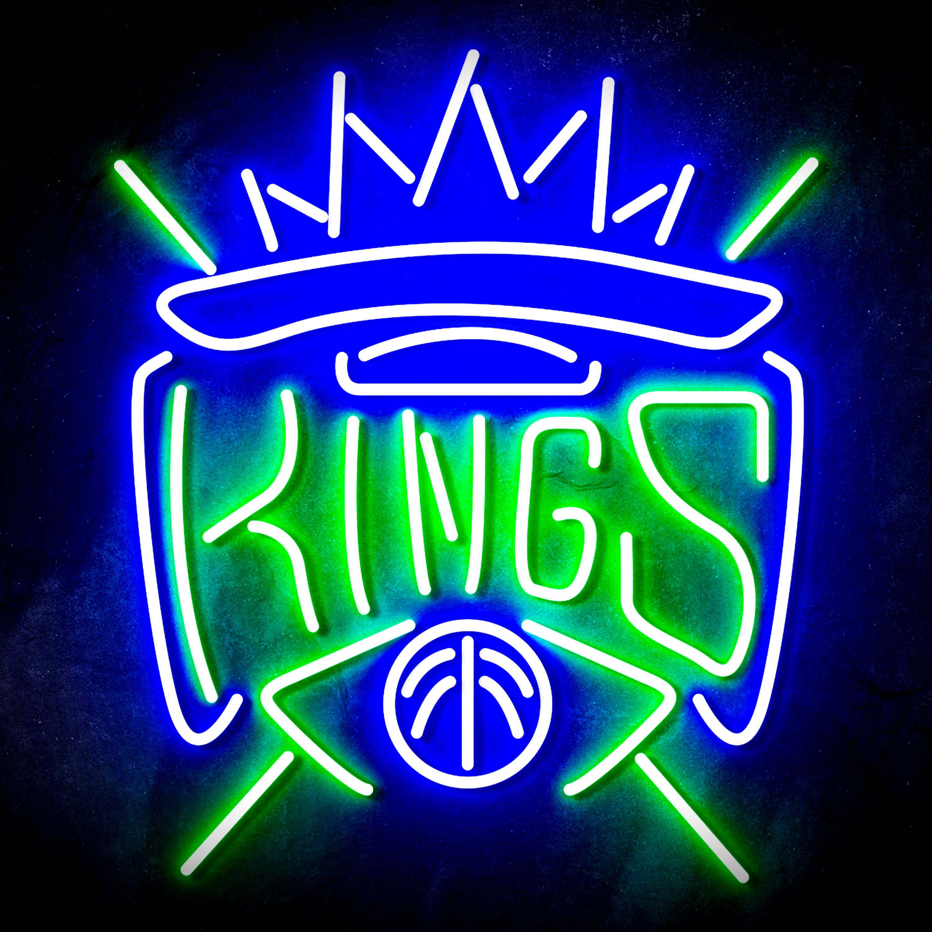 NBA Sacramento Kings Flex Neon-like LED Sign