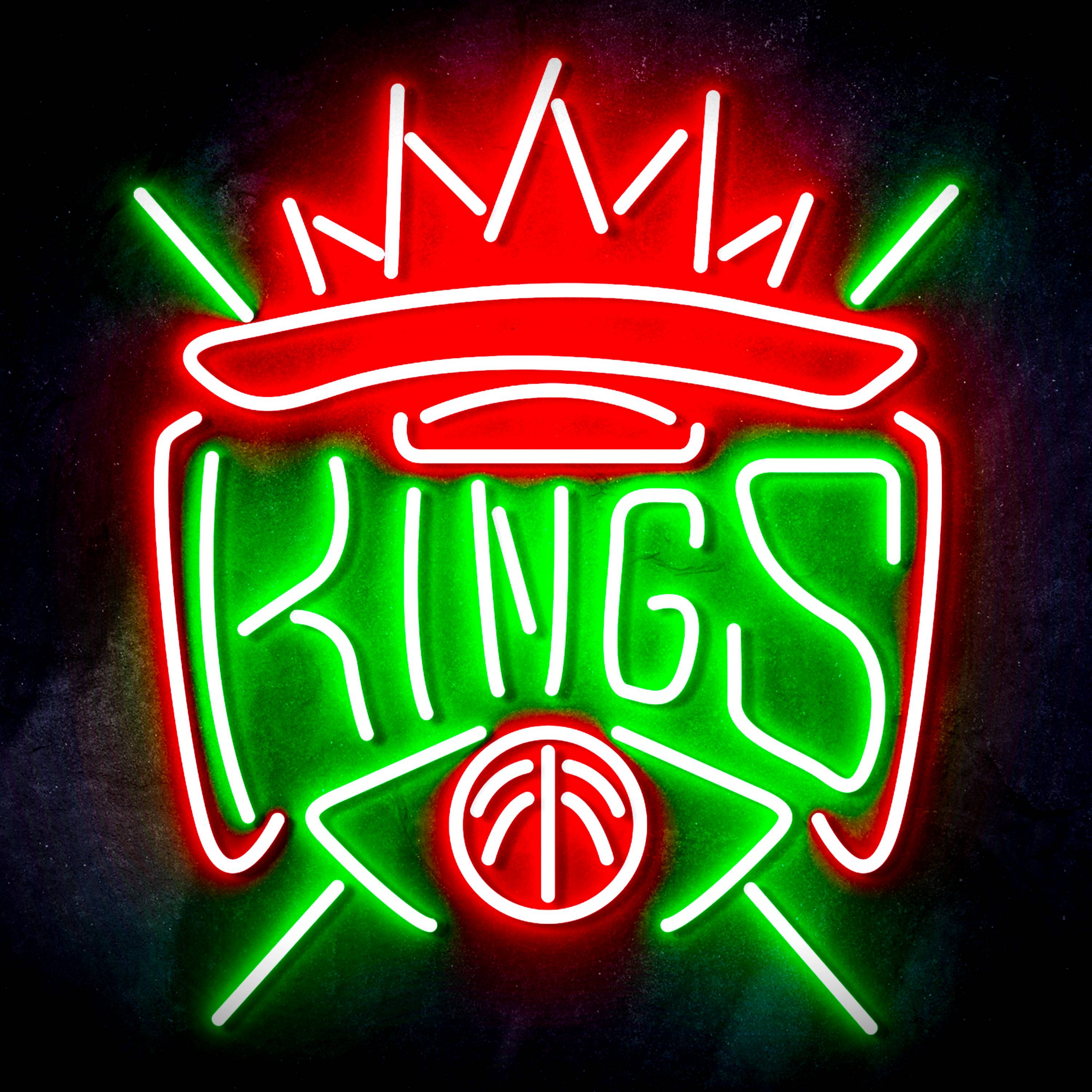 NBA Sacramento Kings Flex Neon-like LED Sign