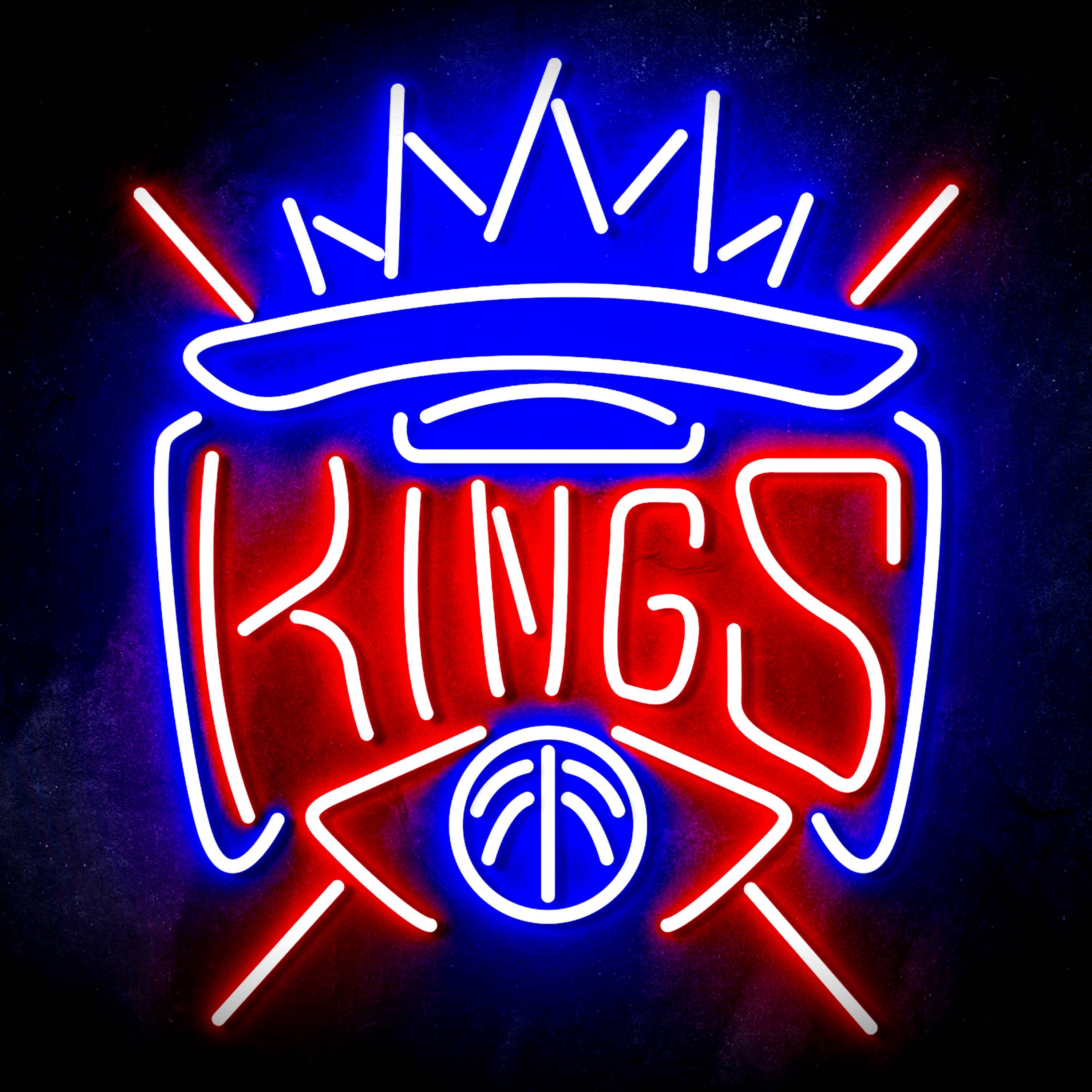 NBA Sacramento Kings Flex Neon-like LED Sign