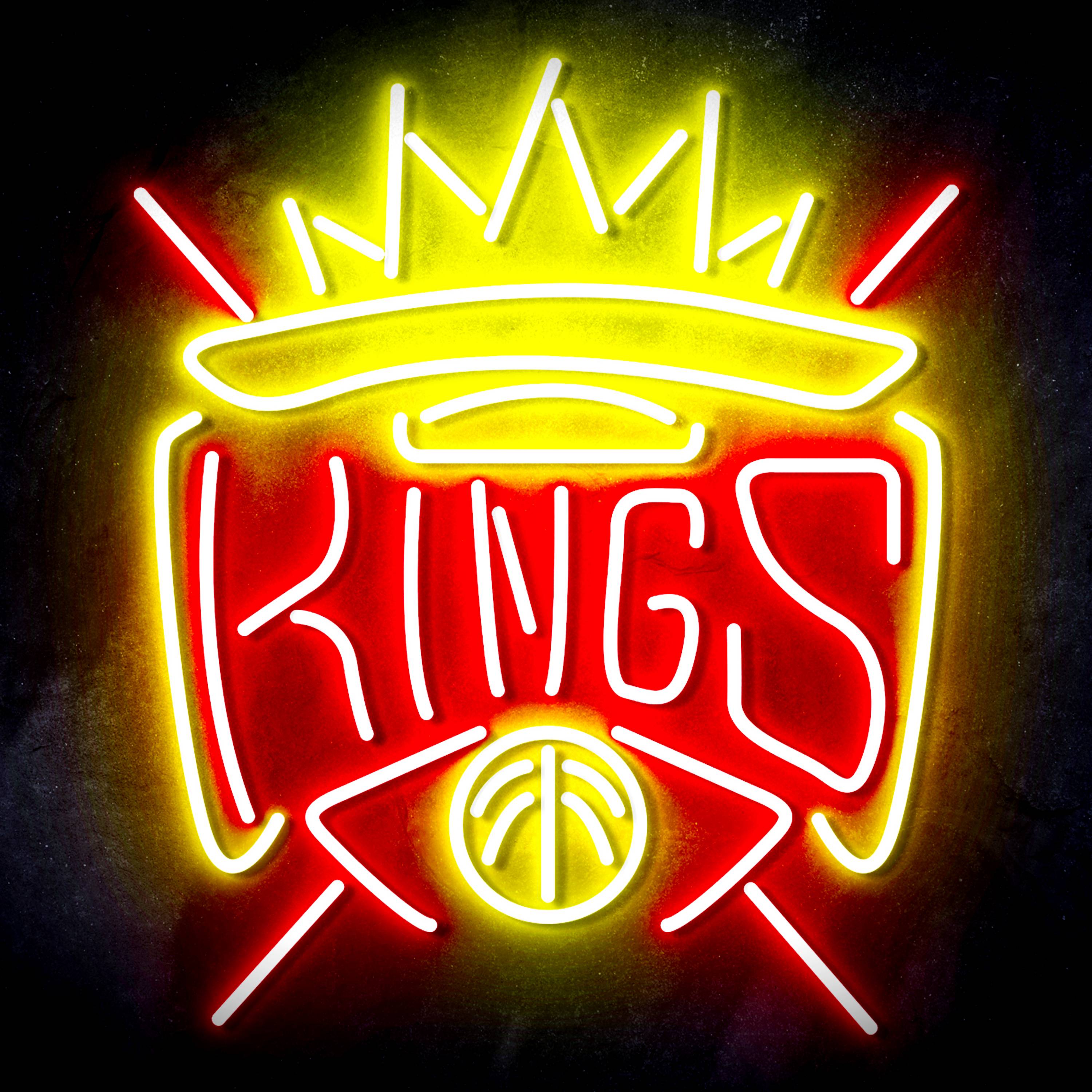 NBA Sacramento Kings Flex Neon-like LED Sign