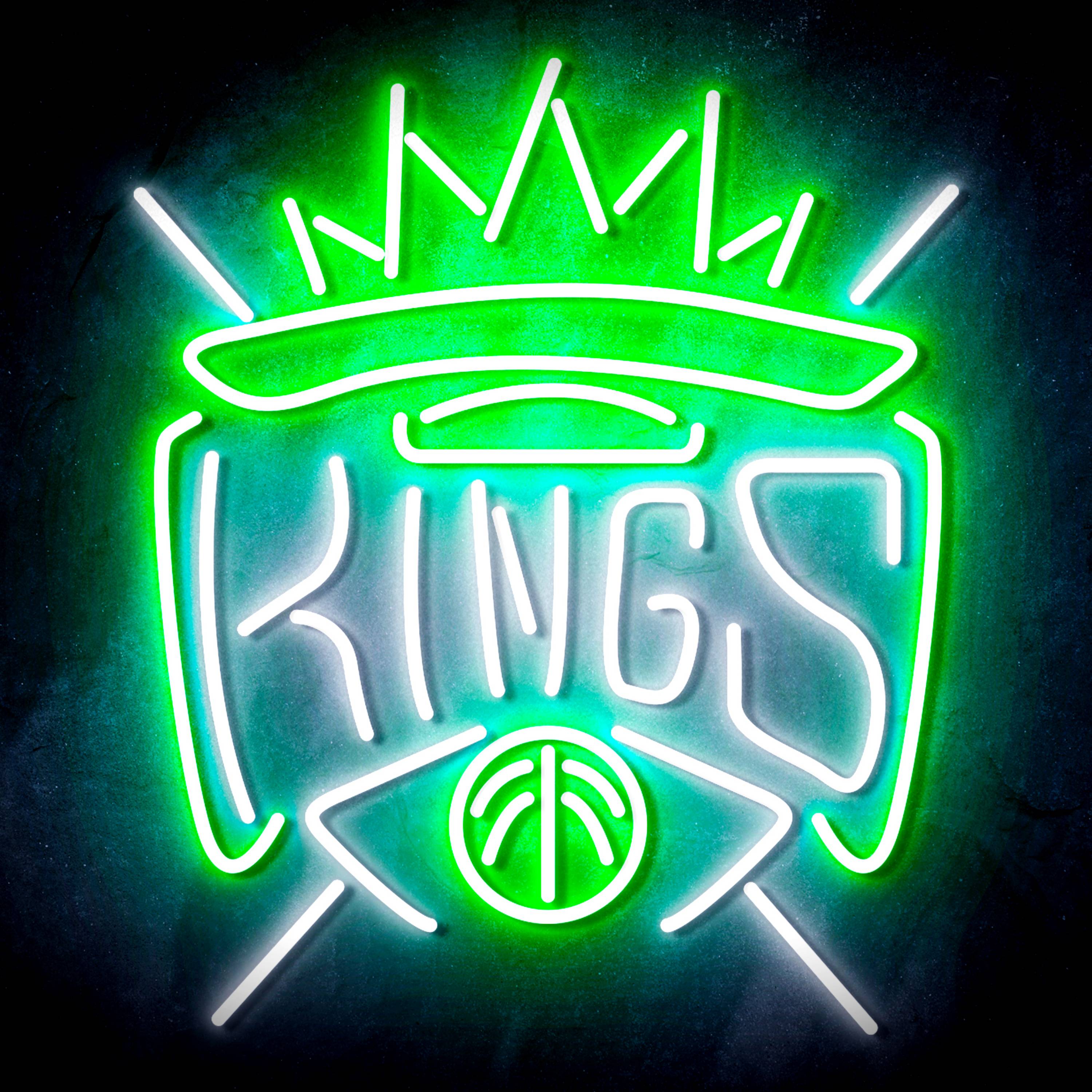 NBA Sacramento Kings Flex Neon-like LED Sign