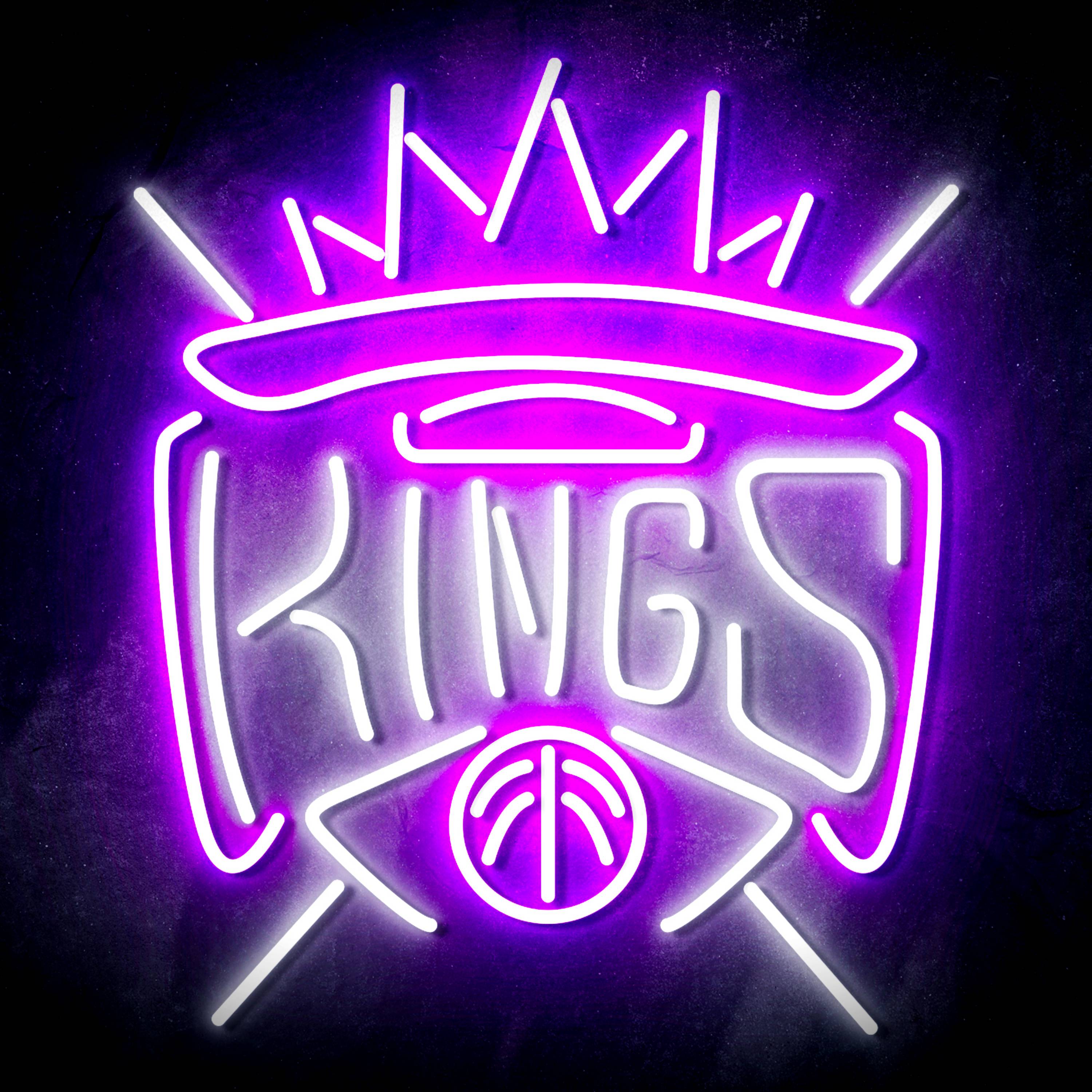 NBA Sacramento Kings Flex Neon-like LED Sign