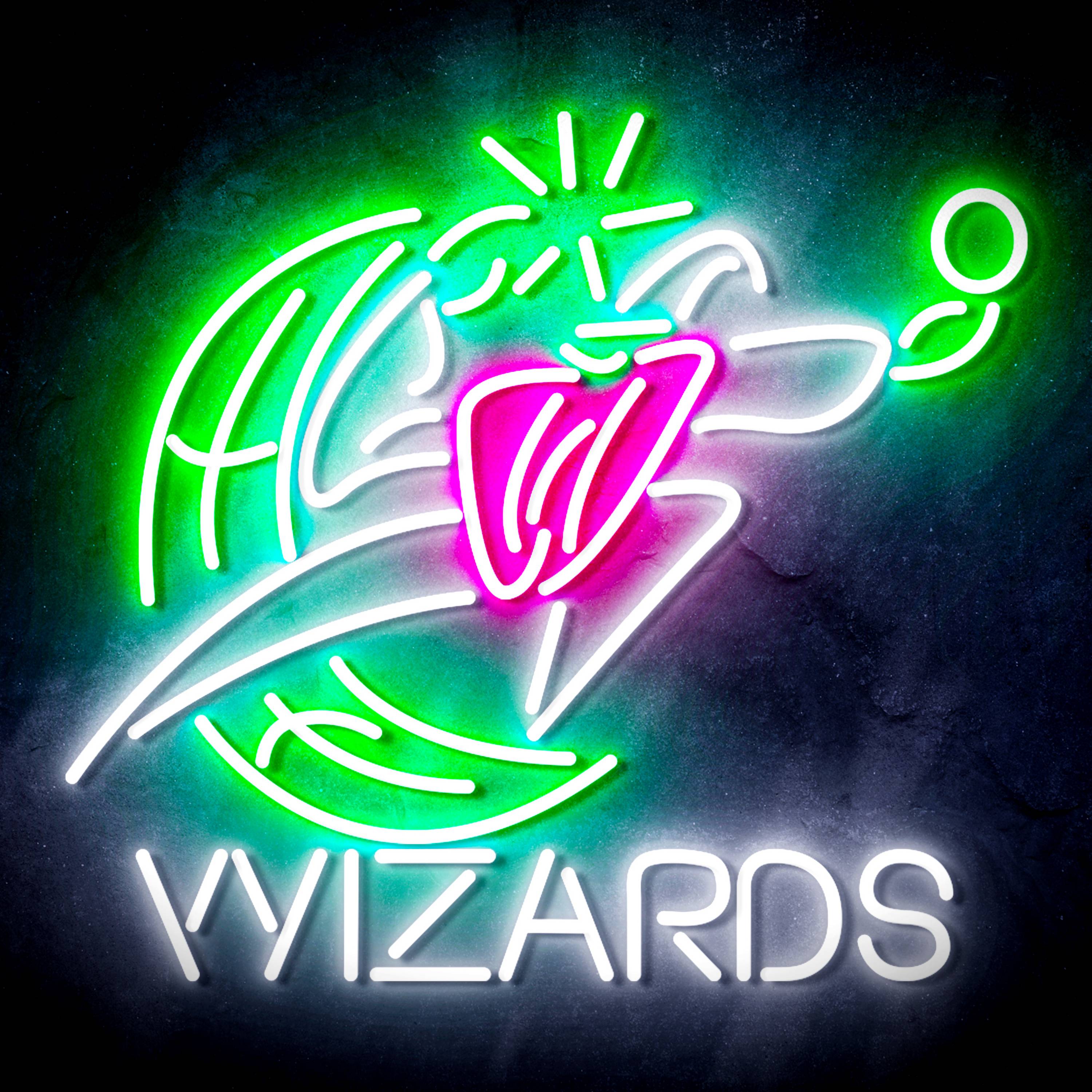 NBA Washington Wizards Flex Neon-like LED Sign