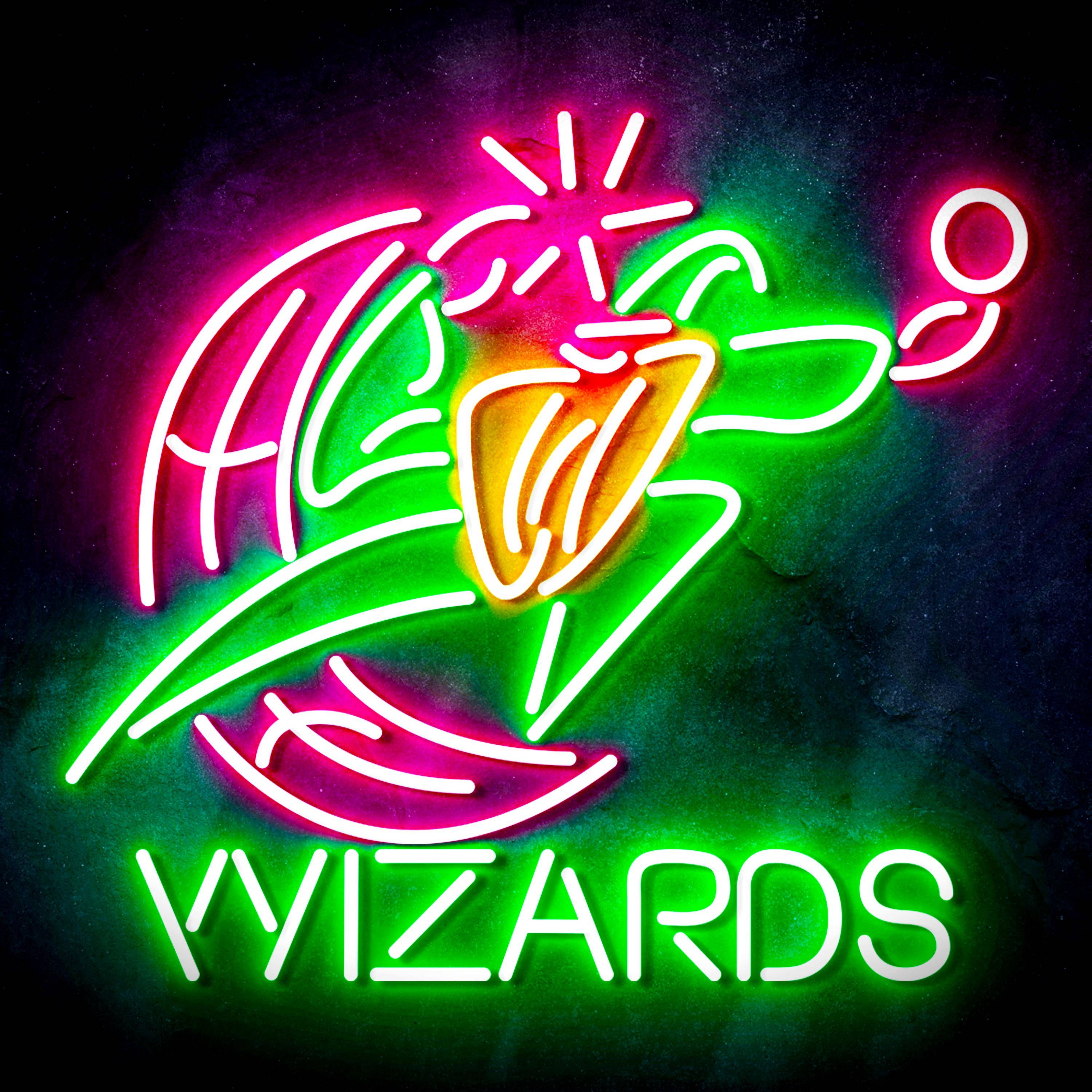 NBA Washington Wizards Flex Neon-like LED Sign