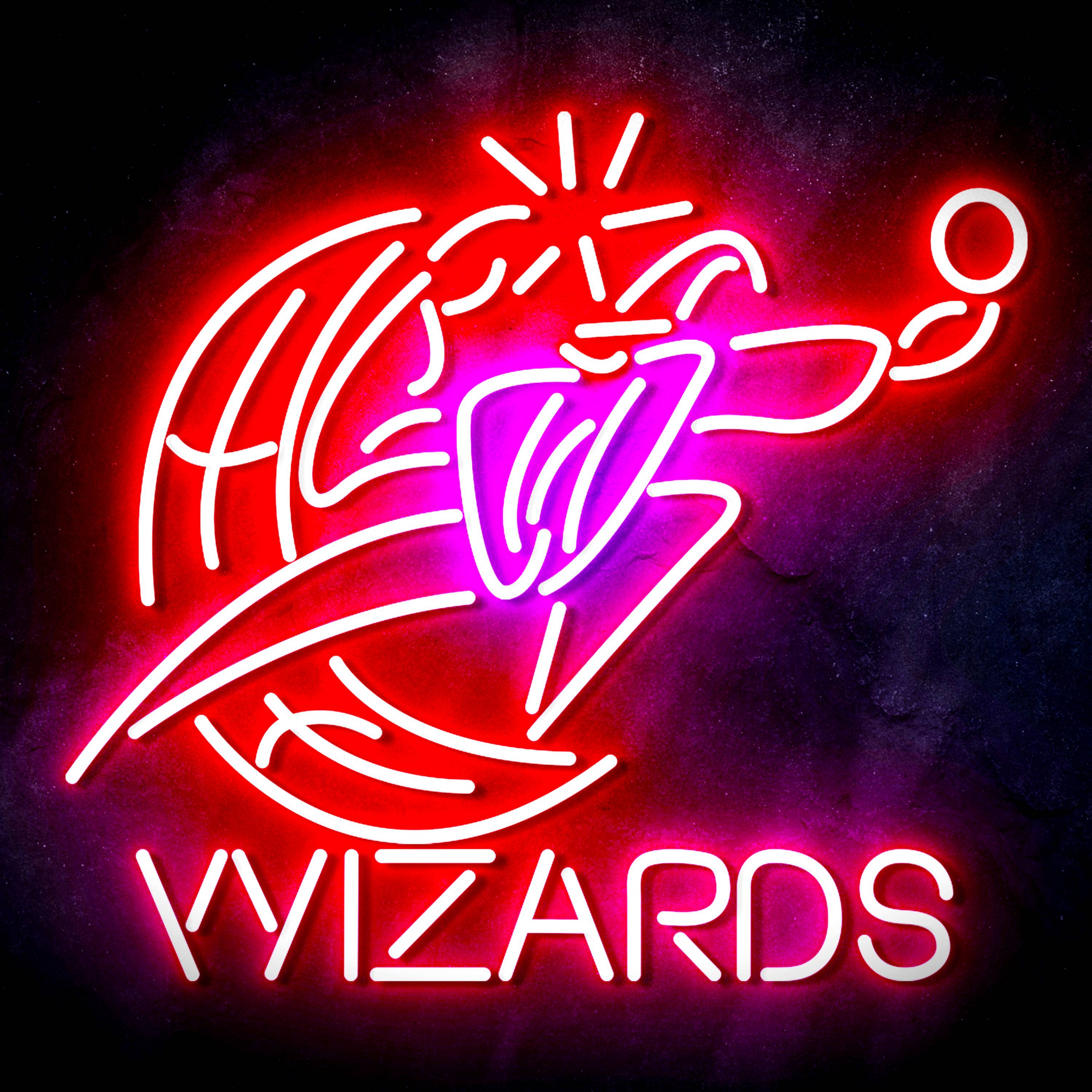 NBA Washington Wizards Flex Neon-like LED Sign