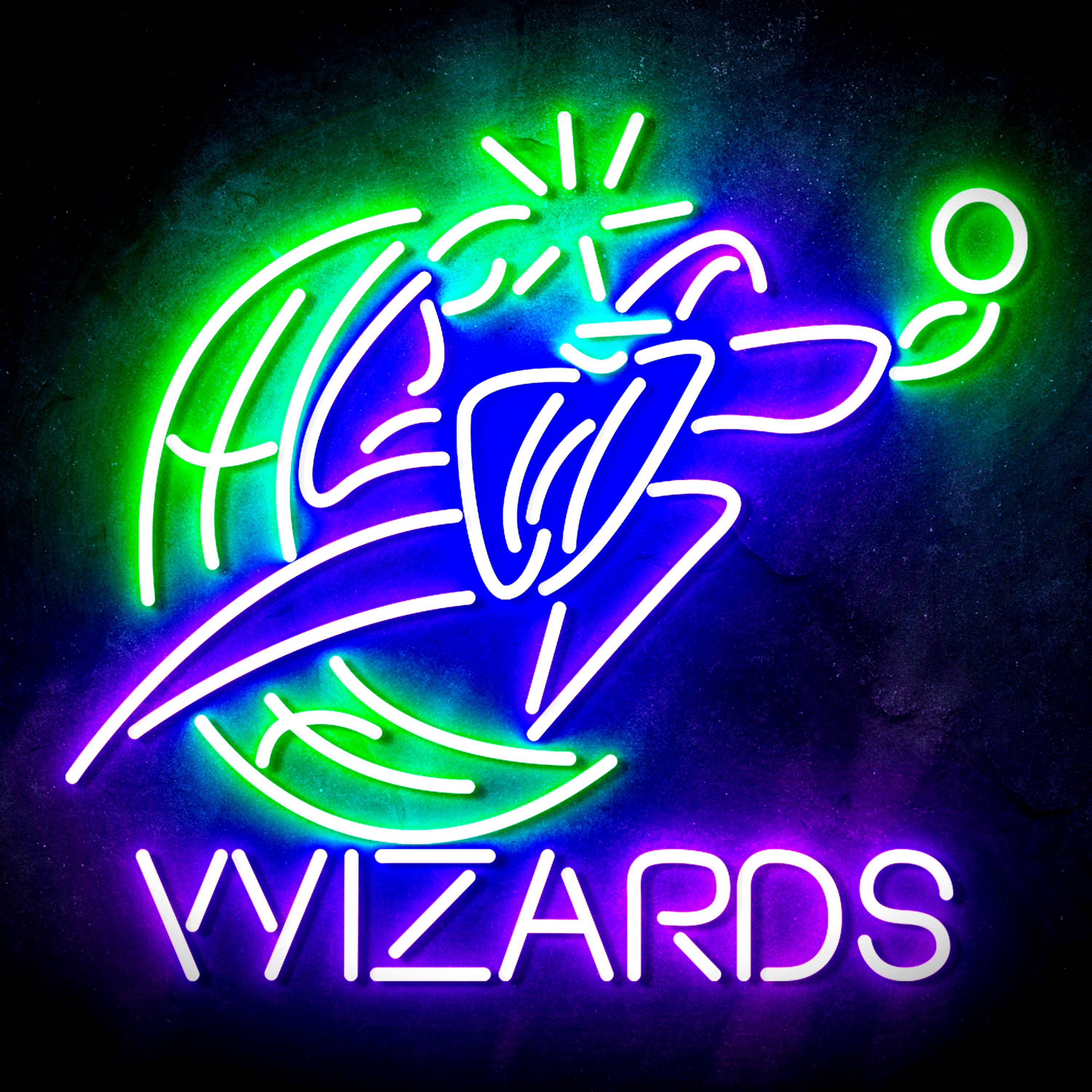 NBA Washington Wizards Flex Neon-like LED Sign