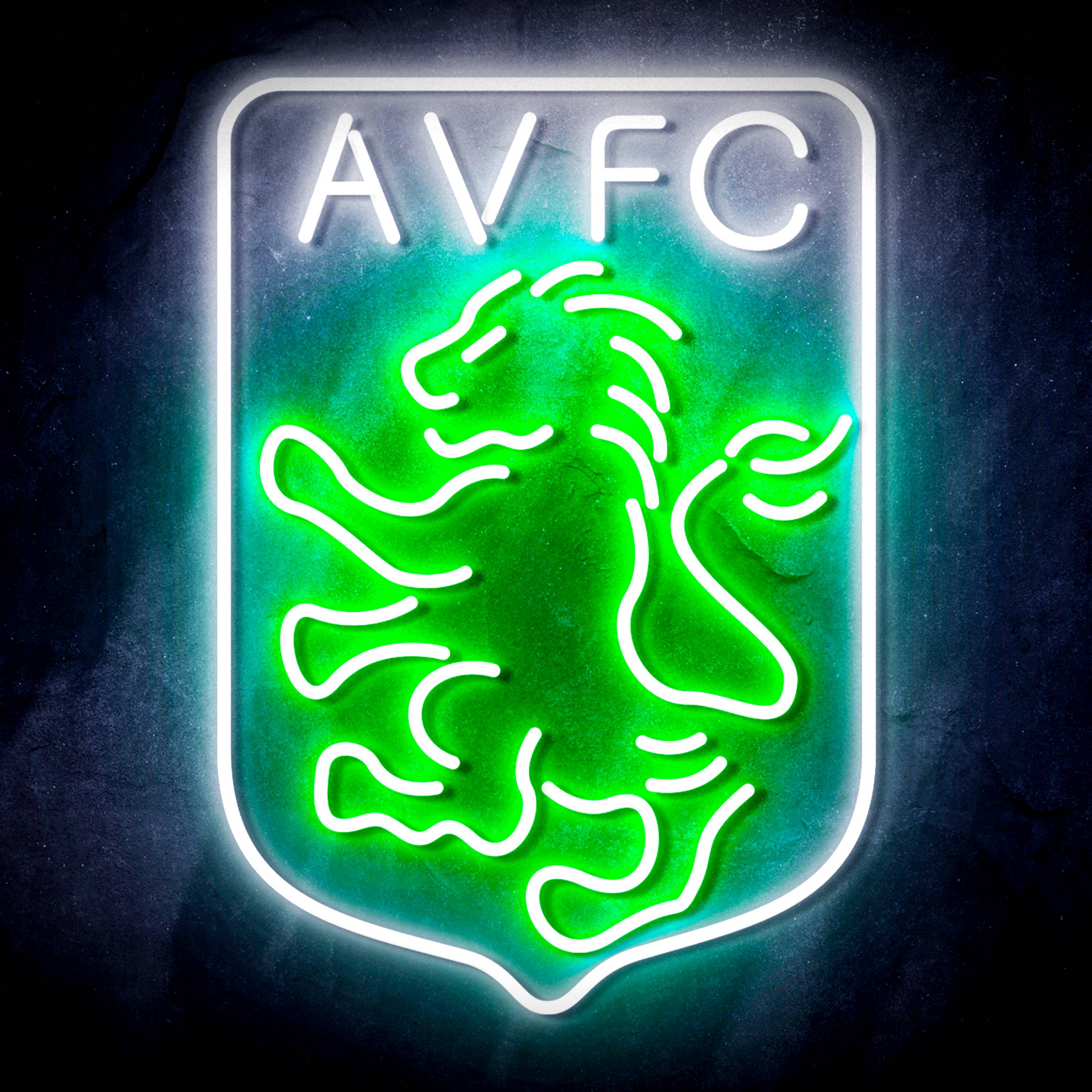 Premier League AVFC Aston Villa Flex Neon-like LED Sign