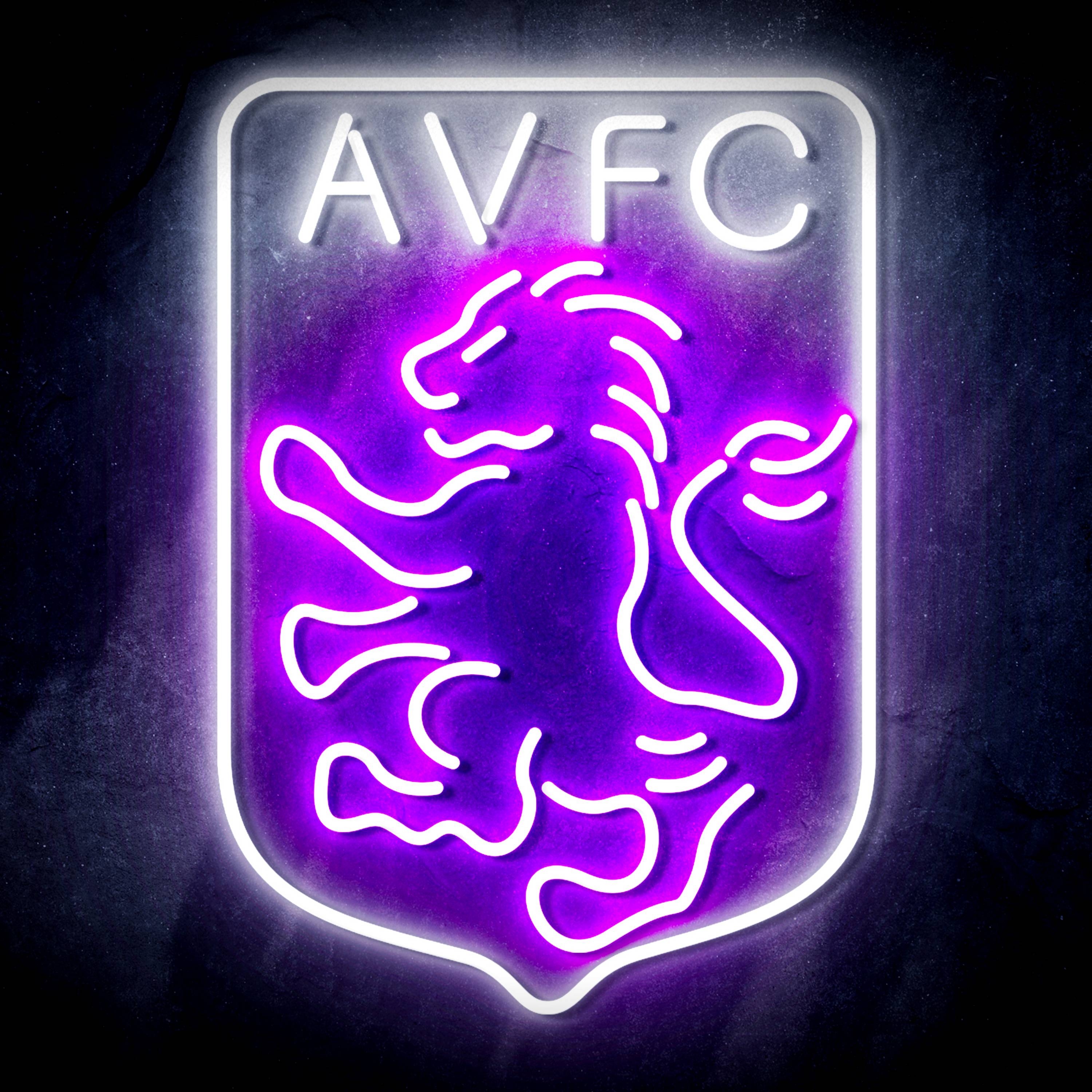 Premier League AVFC Aston Villa Flex Neon-like LED Sign