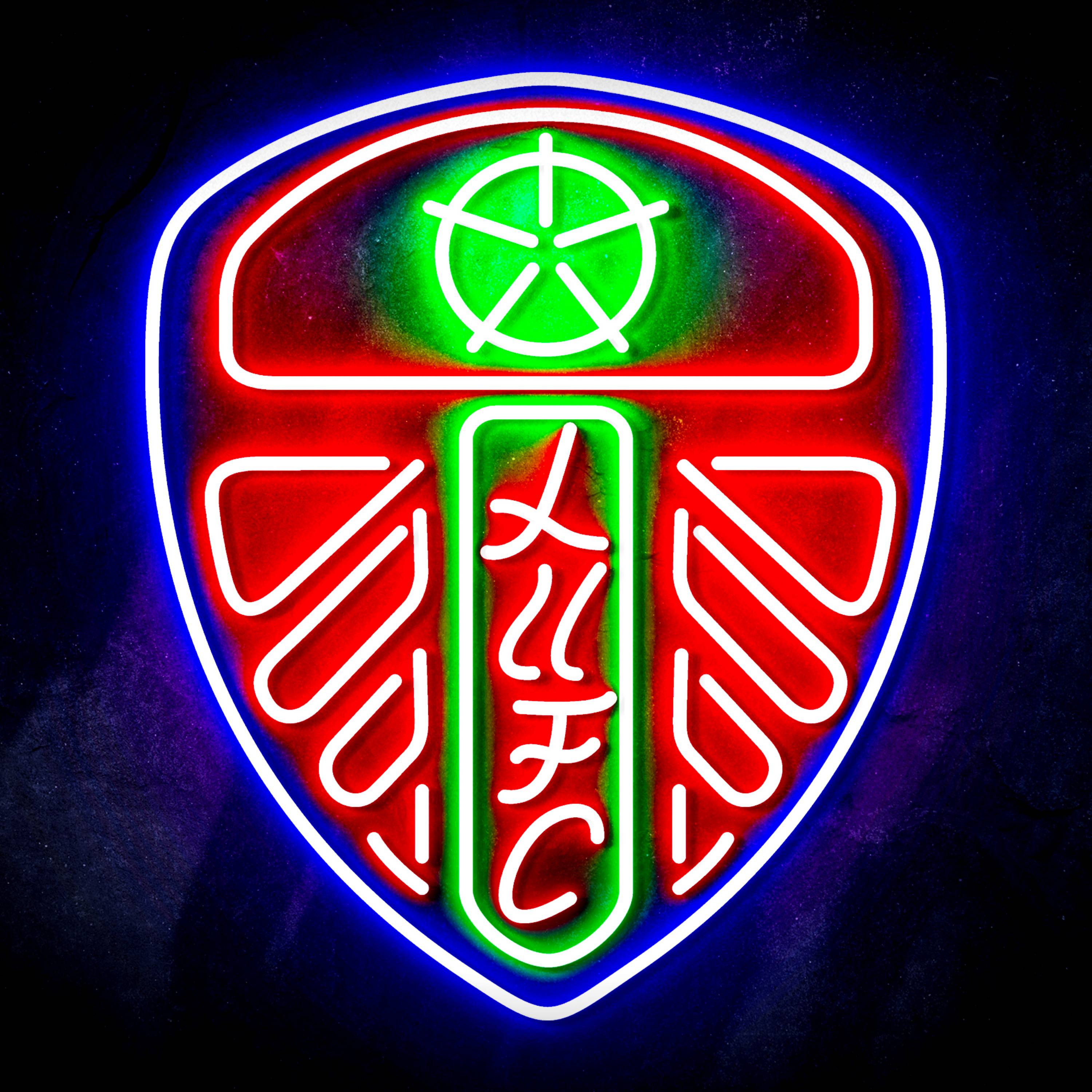 Premier League Leeds United Football Club Flex Neon-like LED Sign